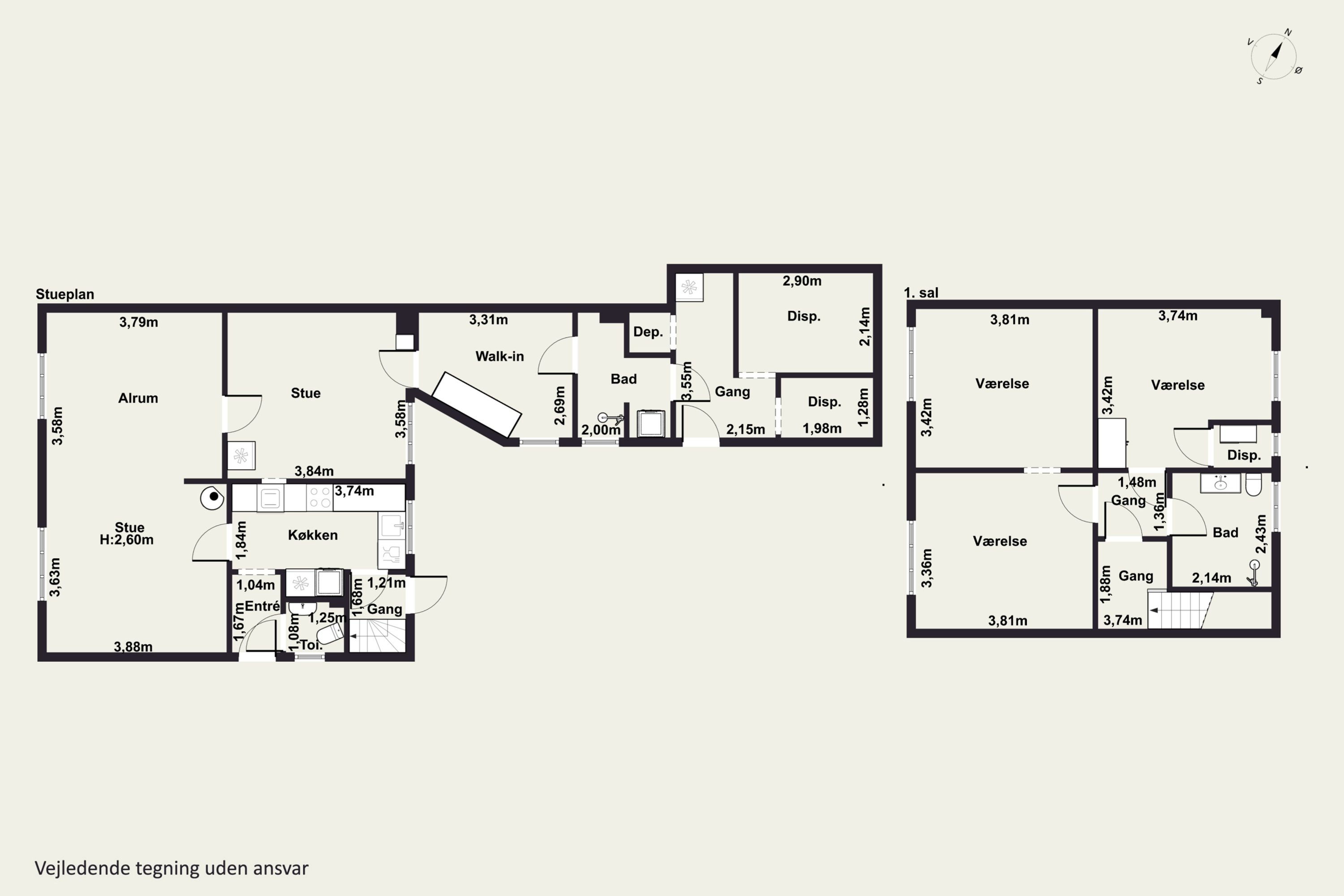 Plantegninger billede af Sct.Knudsgade 6, 4200 Slagelse