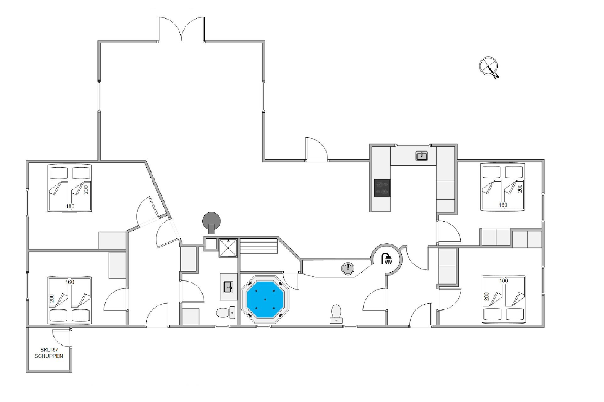 Plantegninger billede af Nordkrogen 23C, 6857 Blåvand