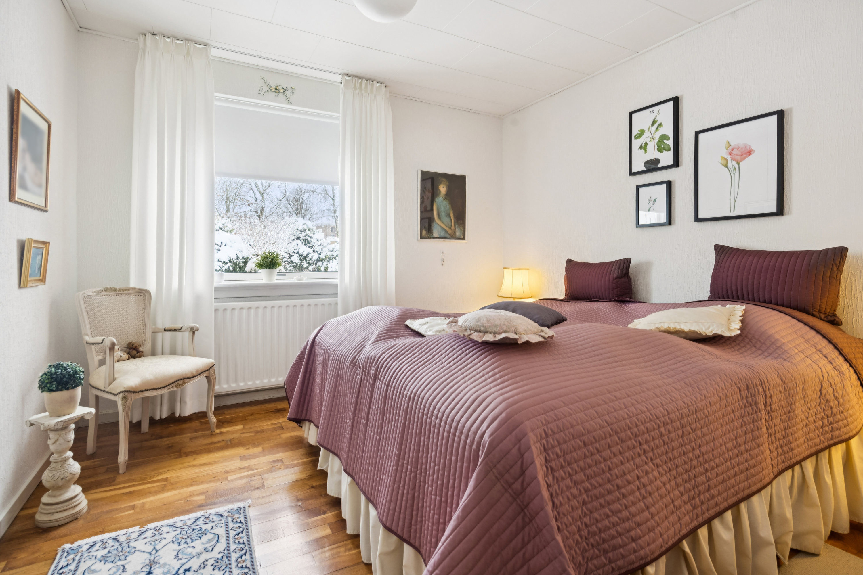 Fremhævet stue billede i fuldskærmstilstand. Billede af Jens Lunds Vej 11, 9310 Vodskov