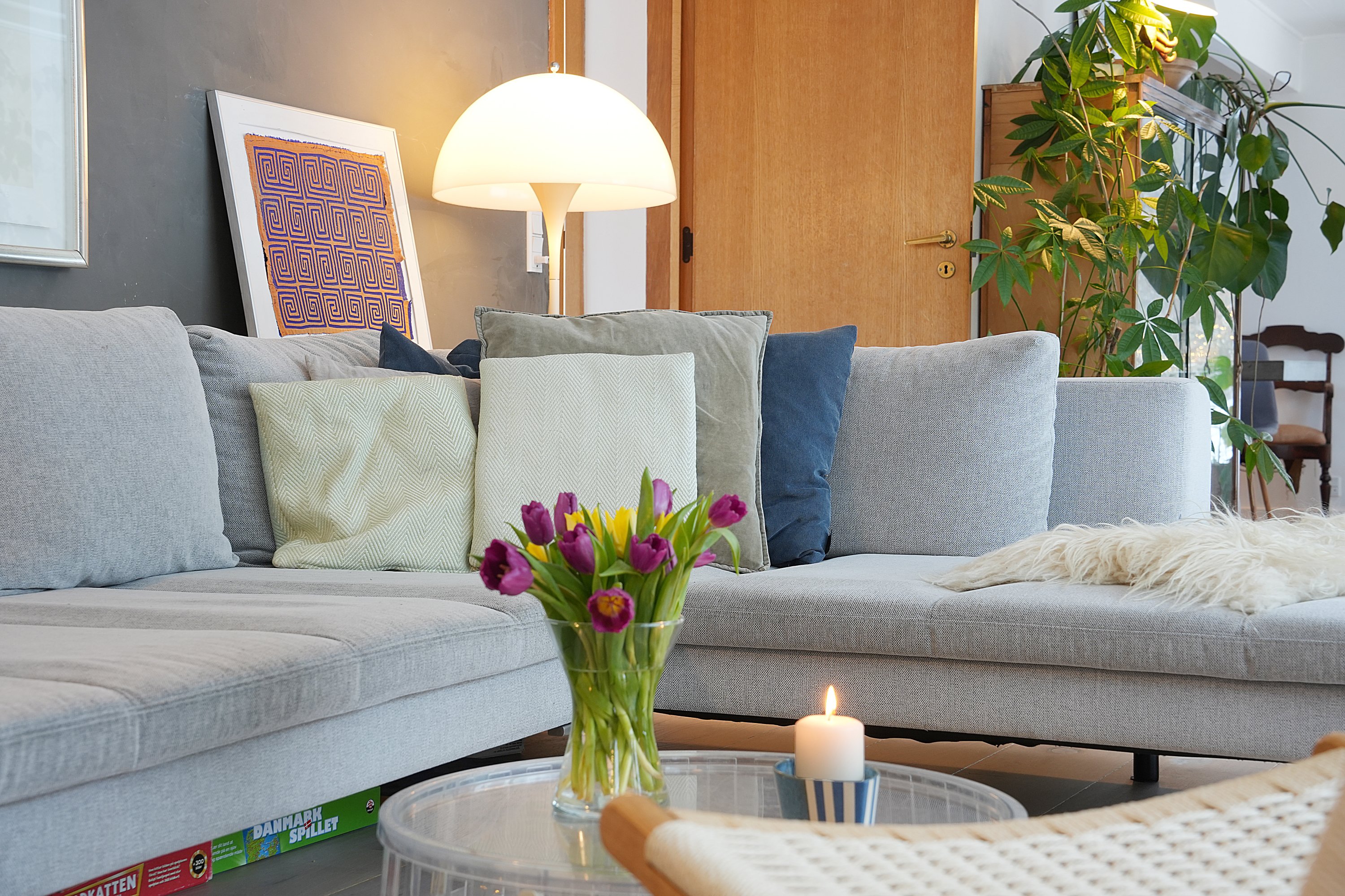 Fremhævet stue billede i fuldskærmstilstand. Billede af Sct Georgs Vej 5, 4500 Nykøbing Sj