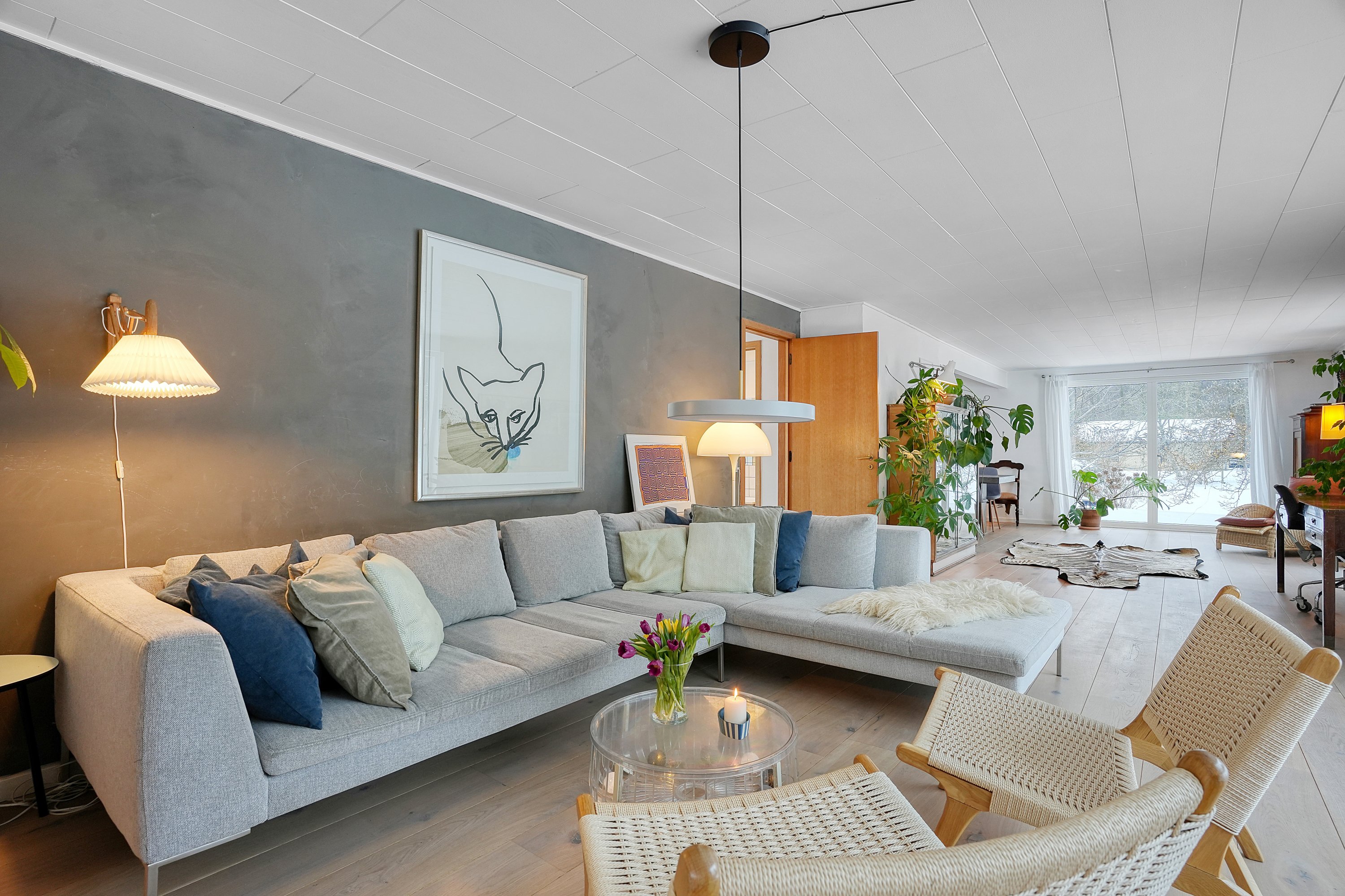 Fremhævet stue billede i fuldskærmstilstand. Billede af Sct Georgs Vej 5, 4500 Nykøbing Sj