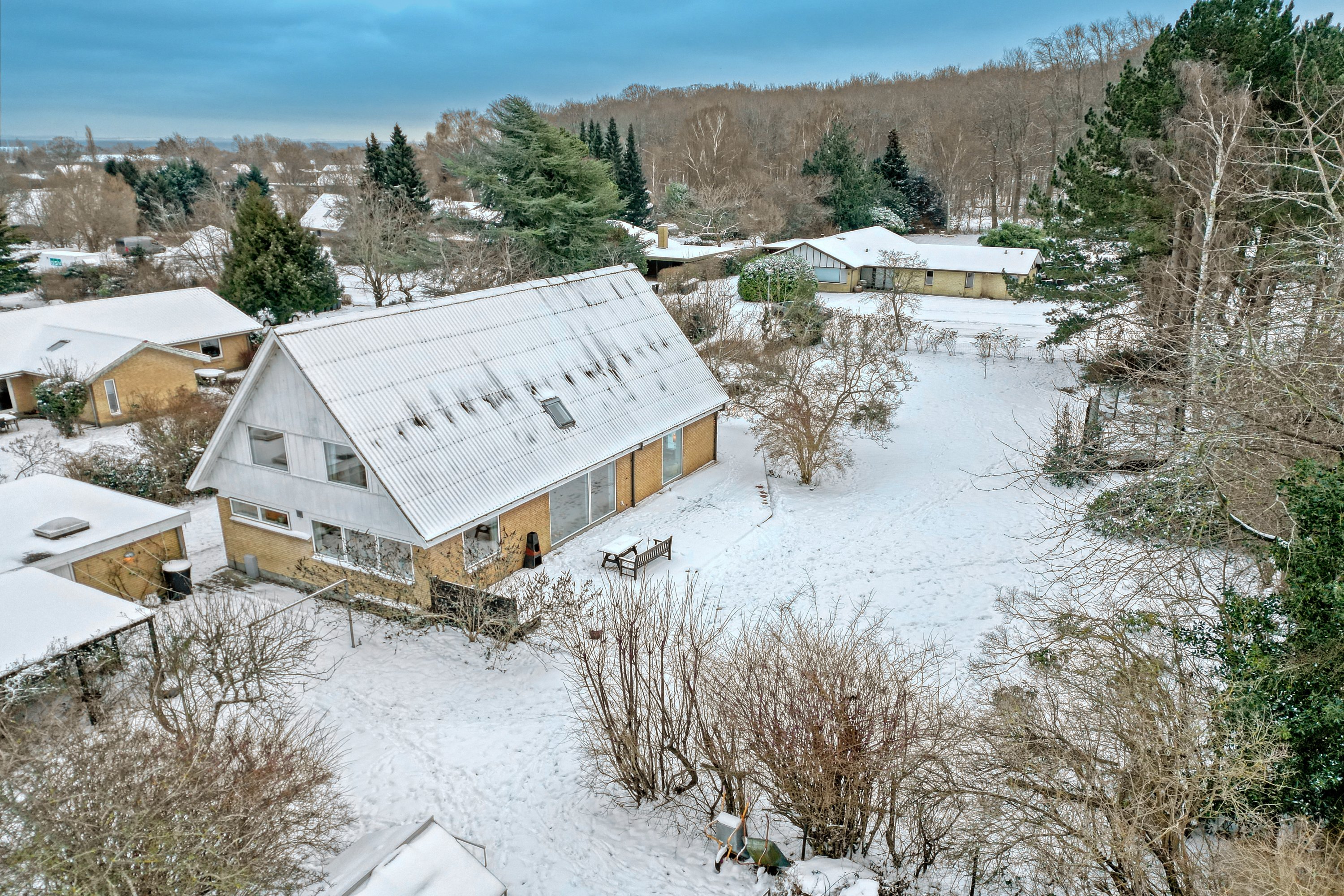 Miniaturebillede 1: luftfoto. Billede af Sct Georgs Vej 5, 4500 Nykøbing Sj