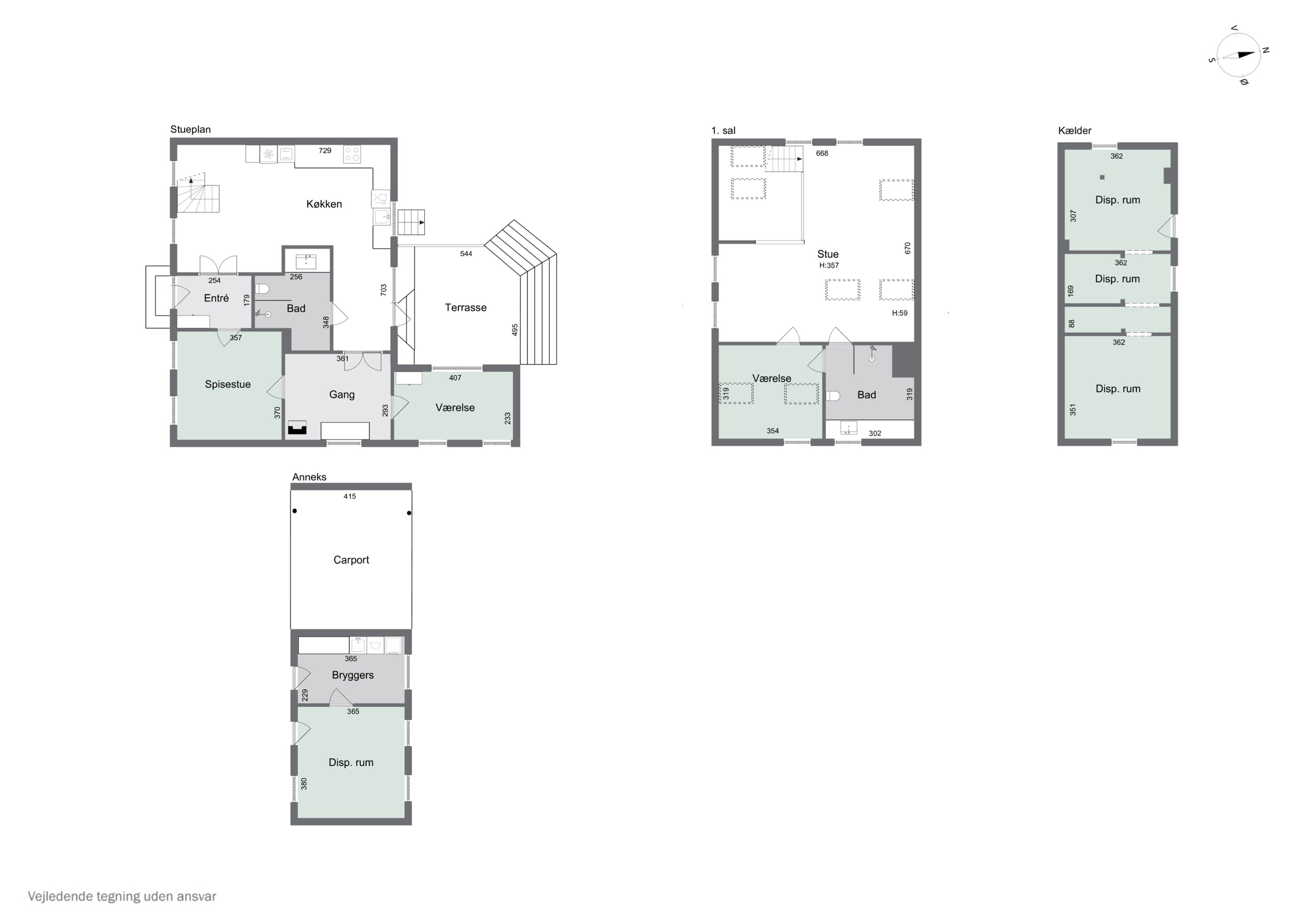 Plantegninger billede af Hellig Andersvej 12, 4200 Slagelse