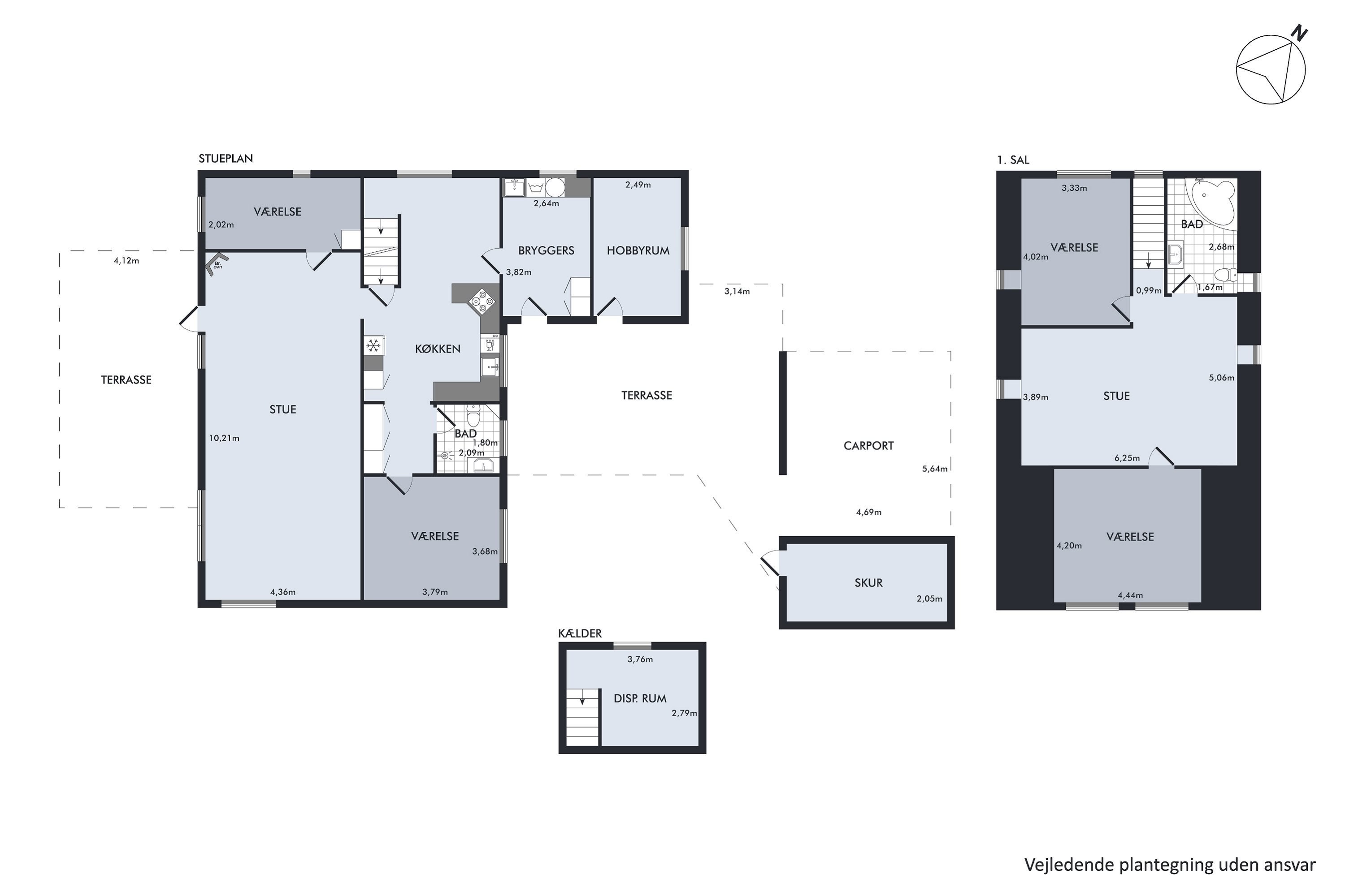 Plantegninger billede af Bundgårdsvej 15, Kjeldbjerg, 7800 Skive
