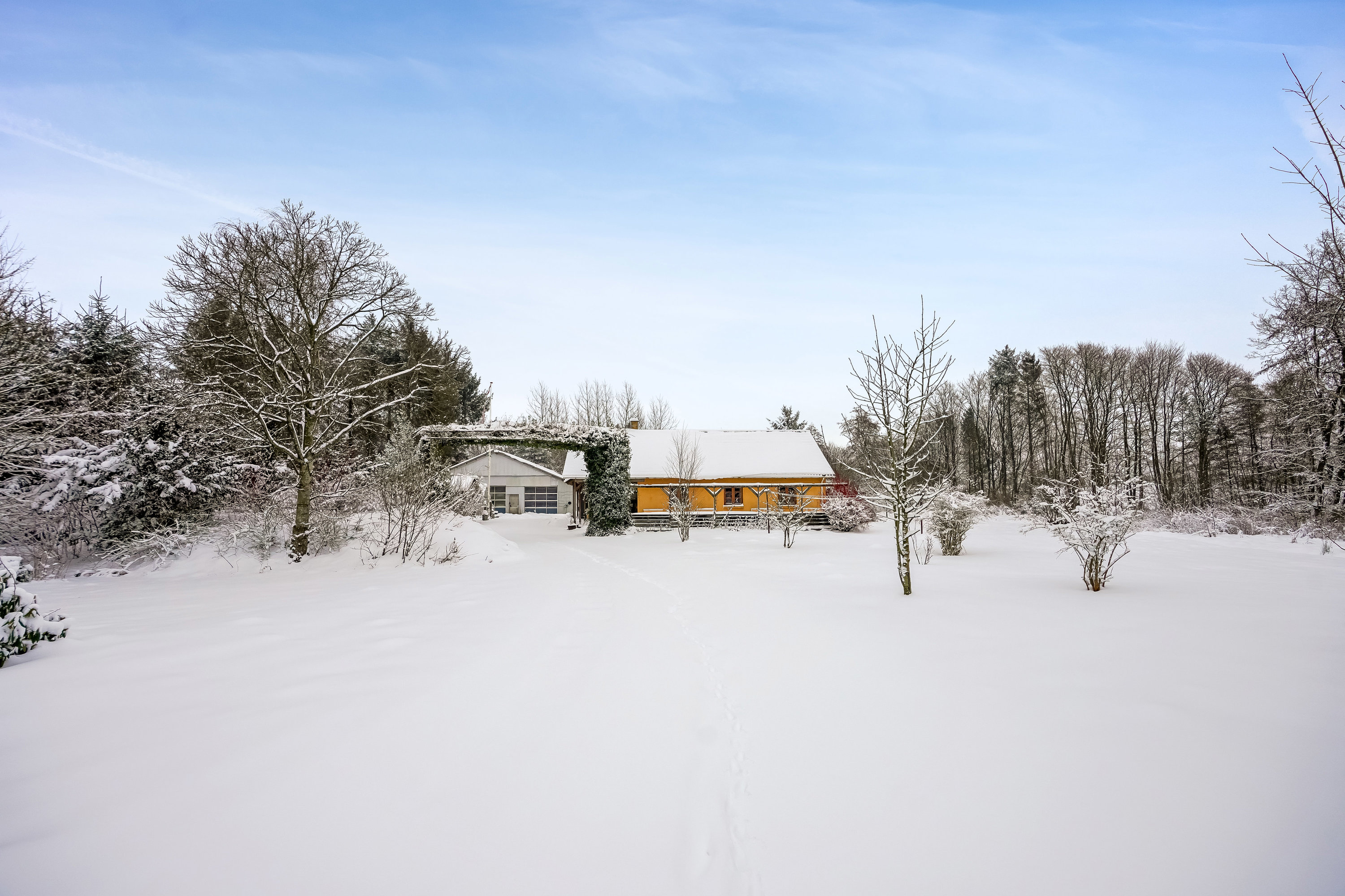 Fremhævet ejendommen billede i fuldskærmstilstand. Billede af Davdingvej 17, Davding, 8740 Brædstrup