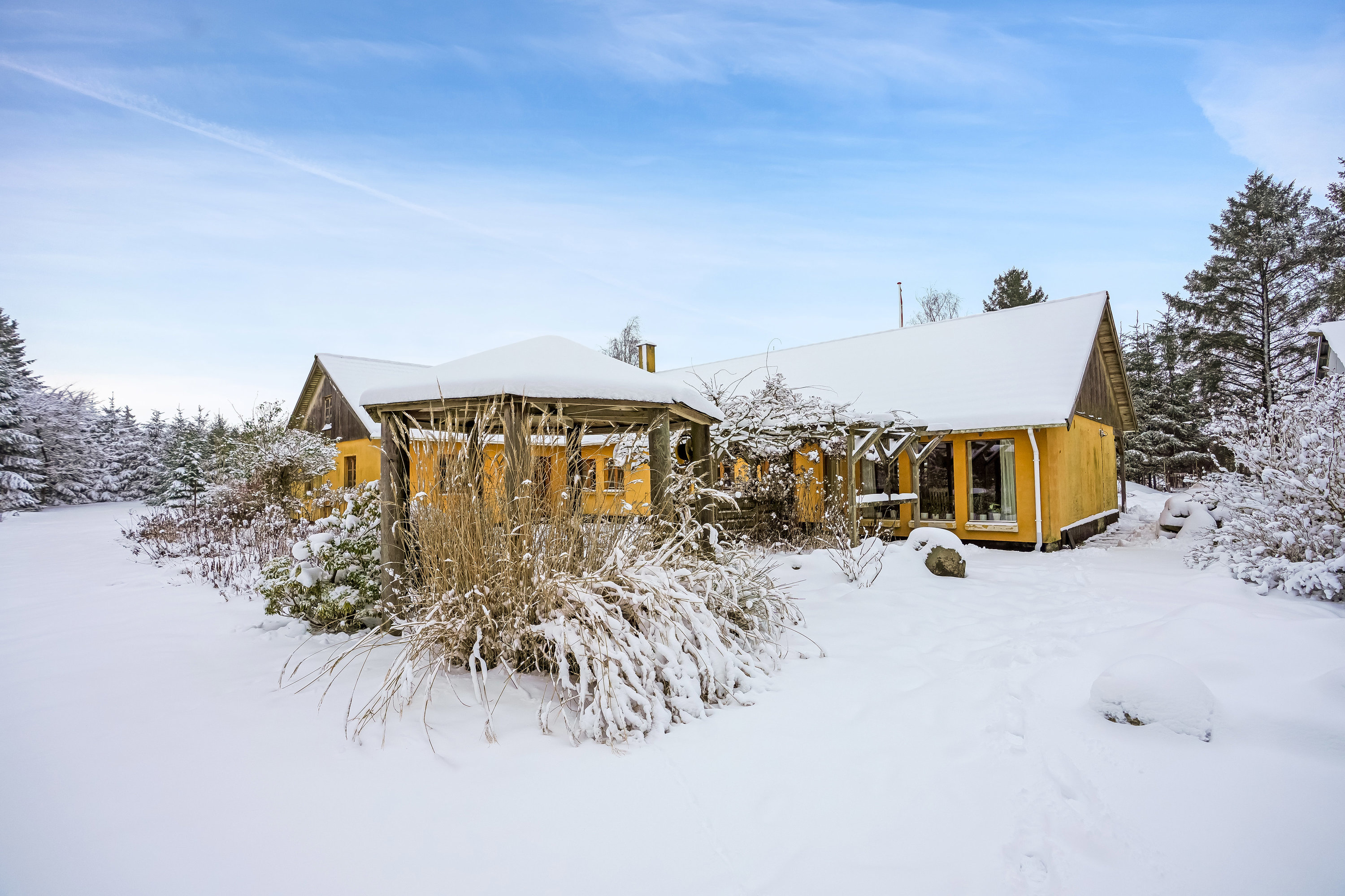 Fremhævet ejendommen billede i fuldskærmstilstand. Billede af Davdingvej 17, Davding, 8740 Brædstrup