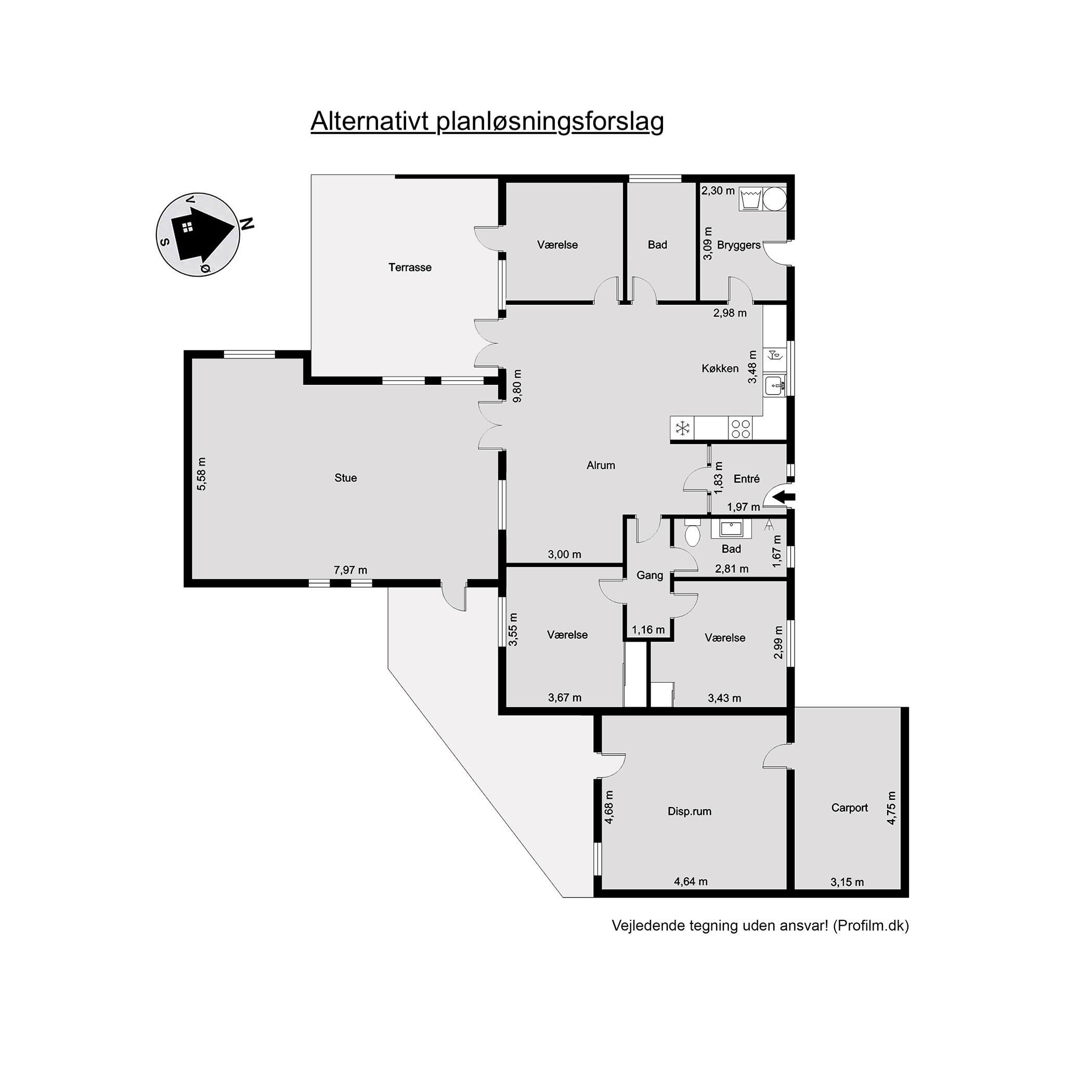 Plantegninger billede af Sysselhaven 13, 6051 Almind