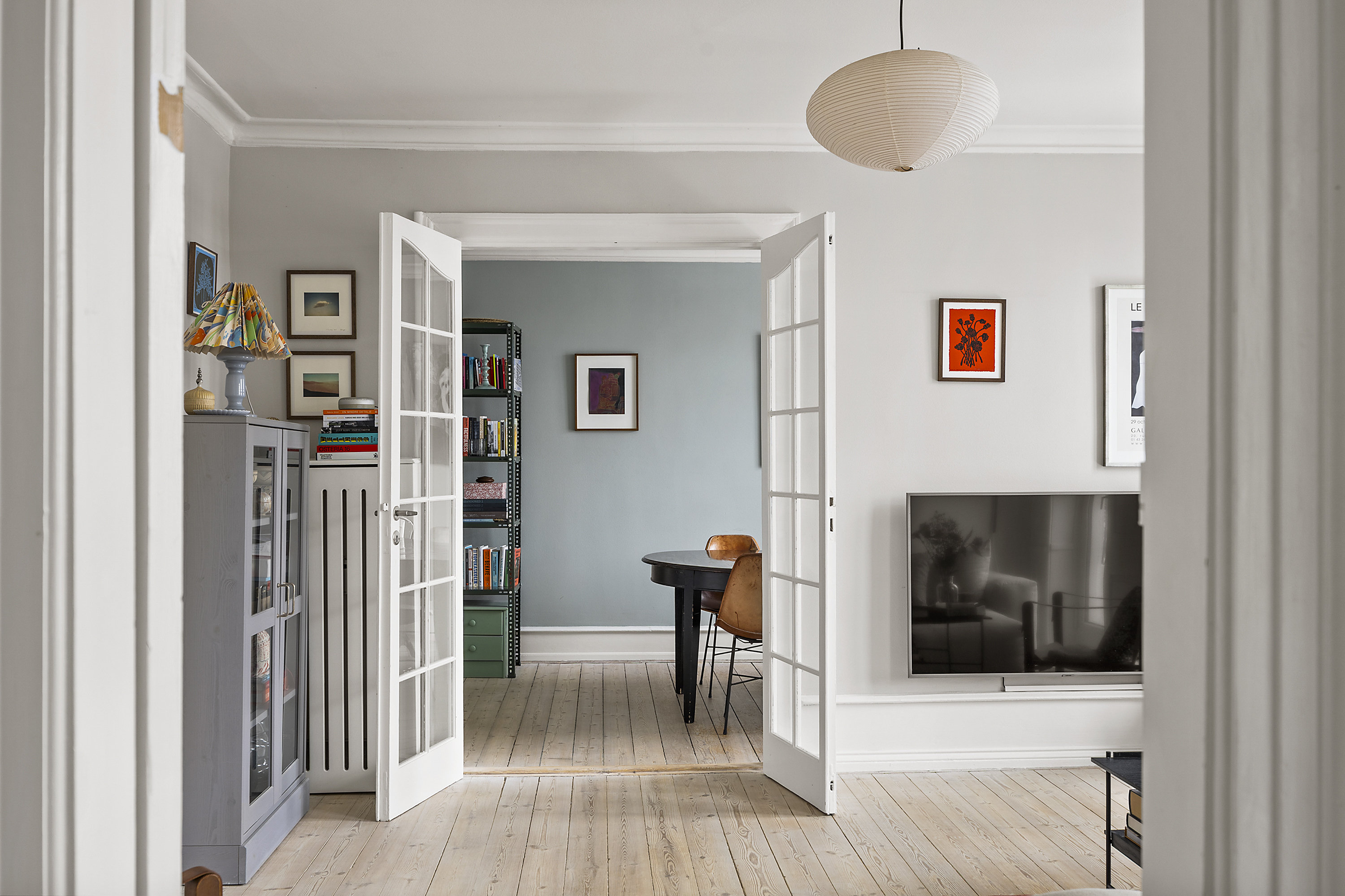 Fremhævet stue ensuite billede i fuldskærmstilstand. Billede af Peblinge Dossering 20, 3. tv., 2200 København N