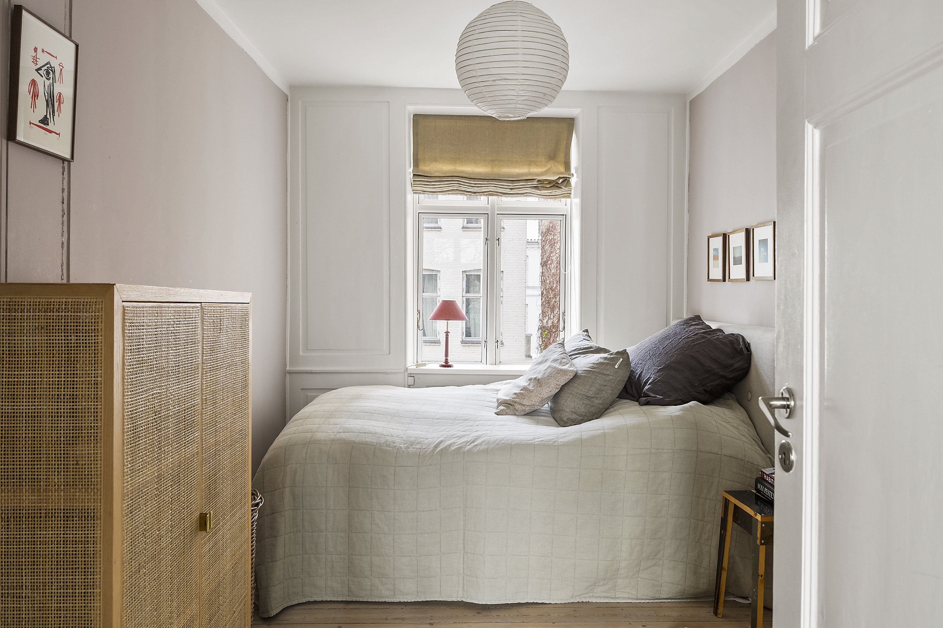 Fremhævet soveværelse billede i fuldskærmstilstand. Billede af Peblinge Dossering 20, 3. tv., 2200 København N