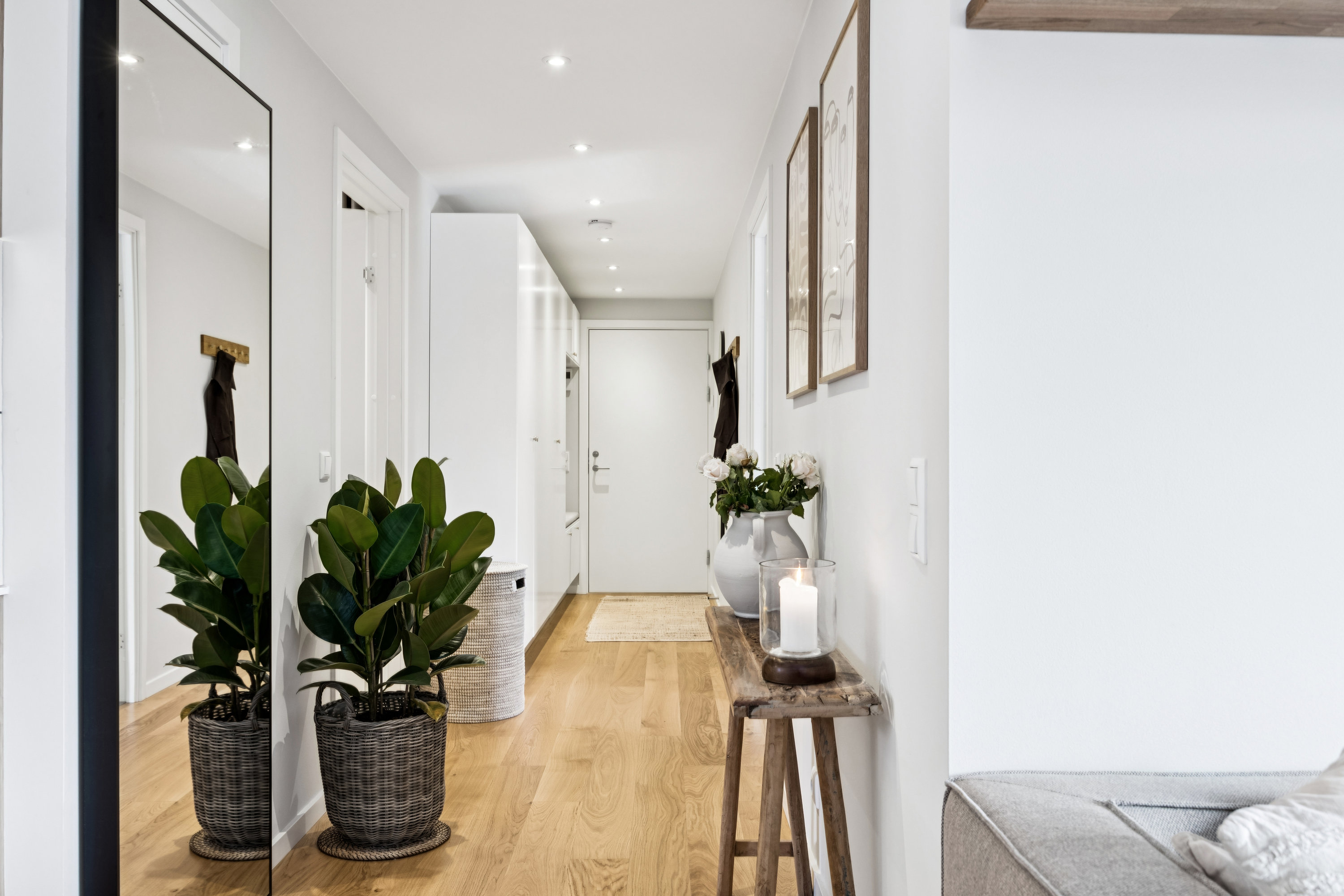 Fremhævet gang billede i fuldskærmstilstand. Billede af Fuglebakkevej 88A, 2. tv., 2000 Frederiksberg