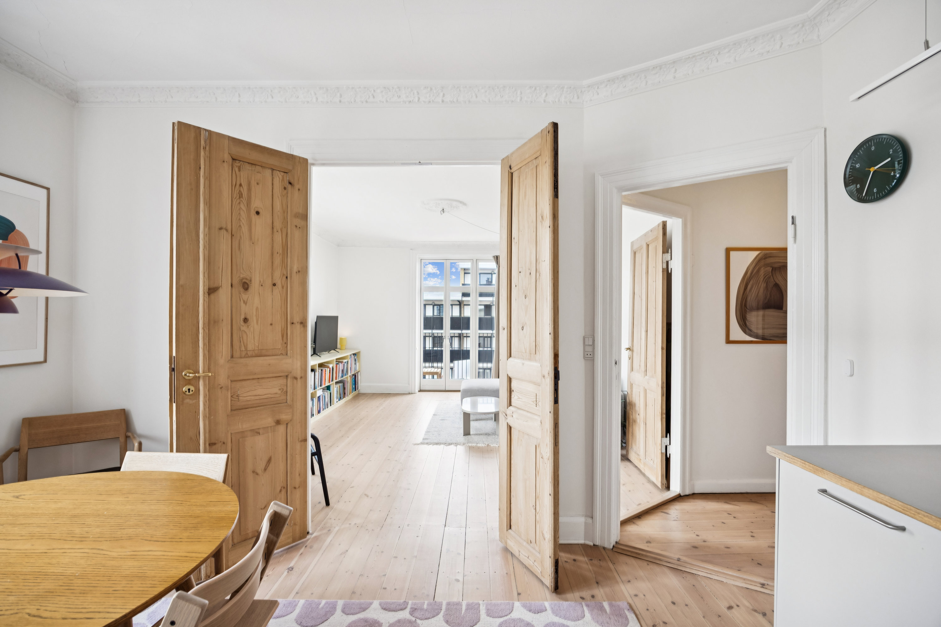 Fremhævet gang billede i fuldskærmstilstand. Billede af Borups Alle 112, 4. th., 2000 Frederiksberg