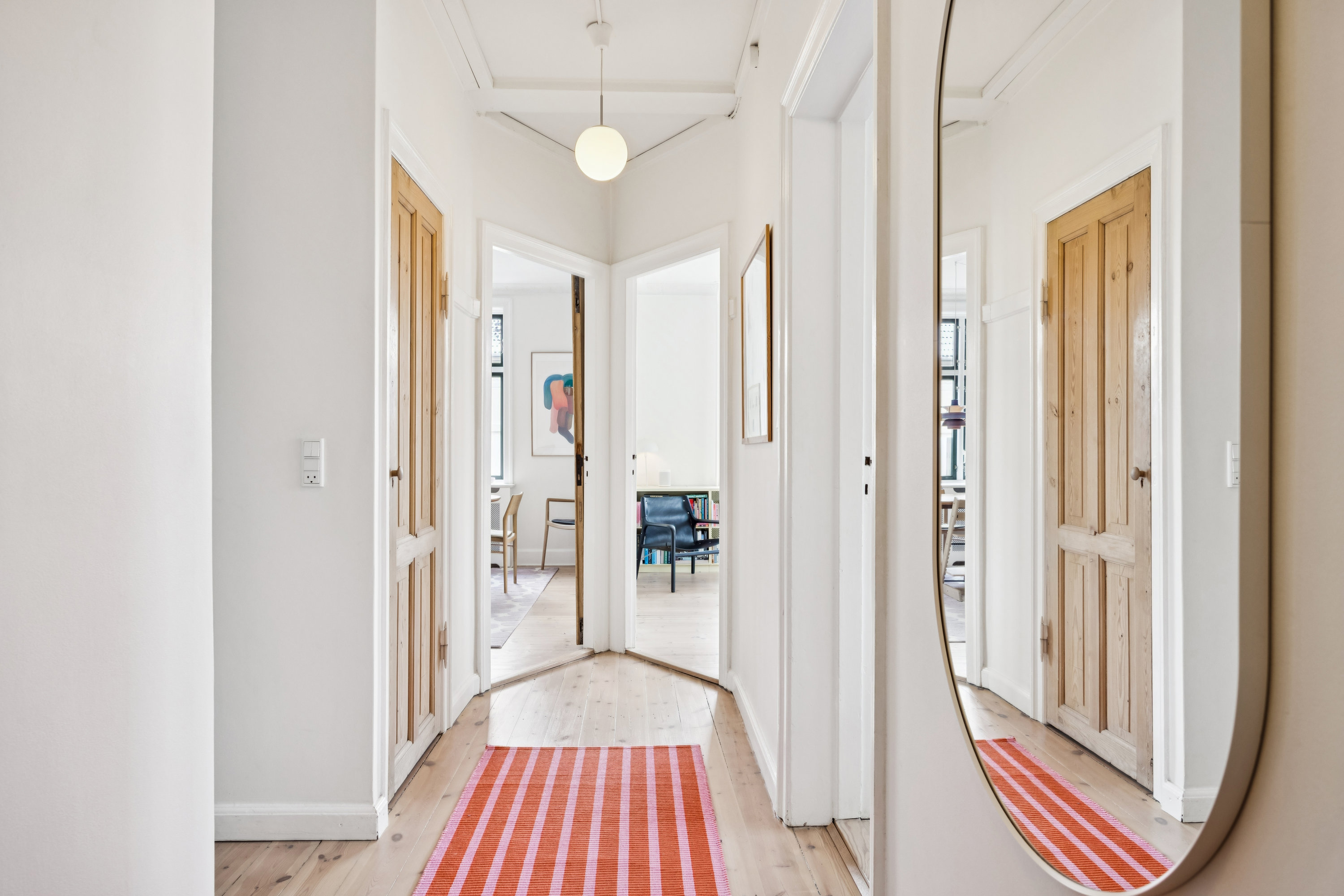 Fremhævet gang billede i fuldskærmstilstand. Billede af Borups Alle 112, 4. th., 2000 Frederiksberg