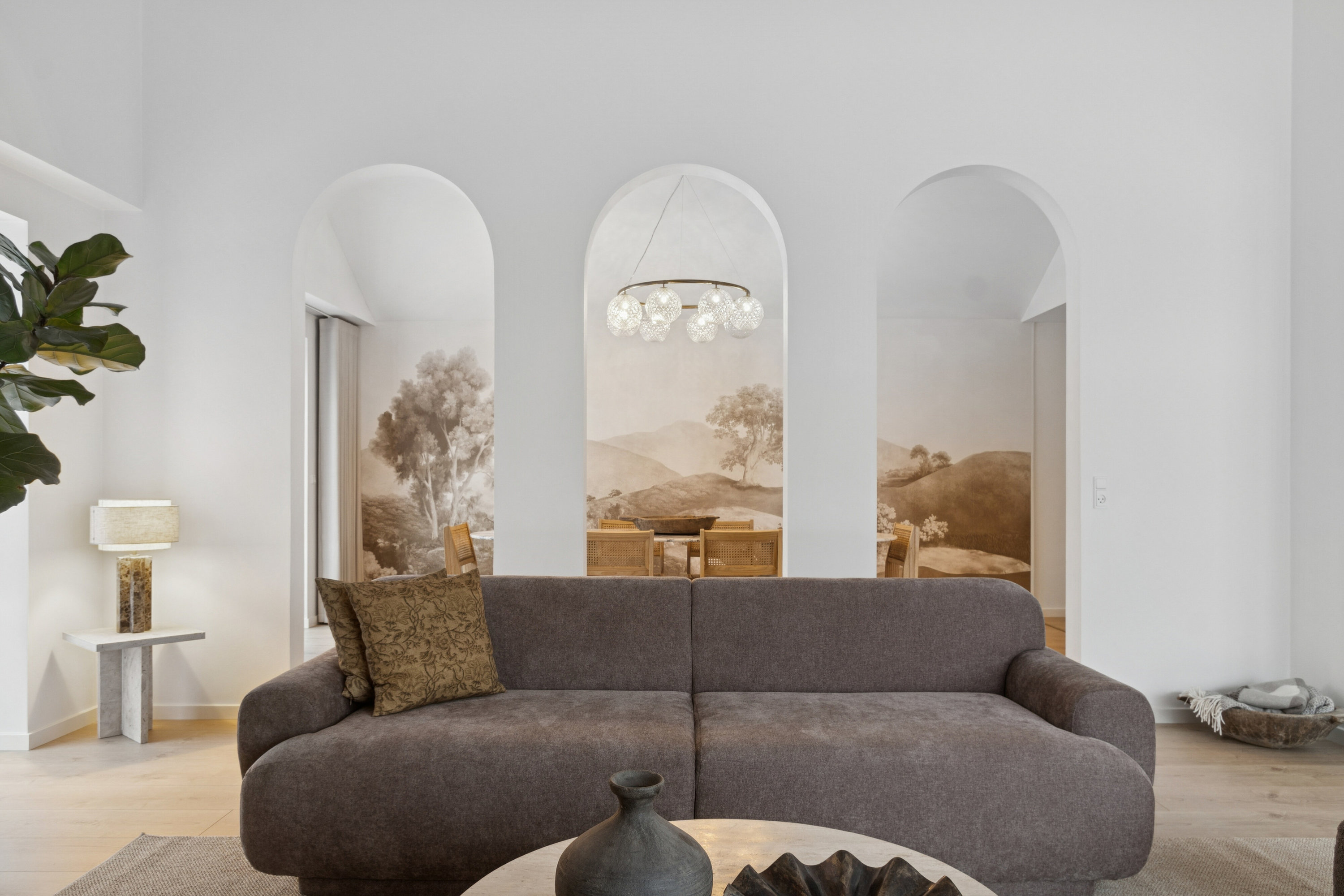 Fremhævet stue billede i fuldskærmstilstand. Billede af Kærvænget 17, 8310 Tranbjerg J