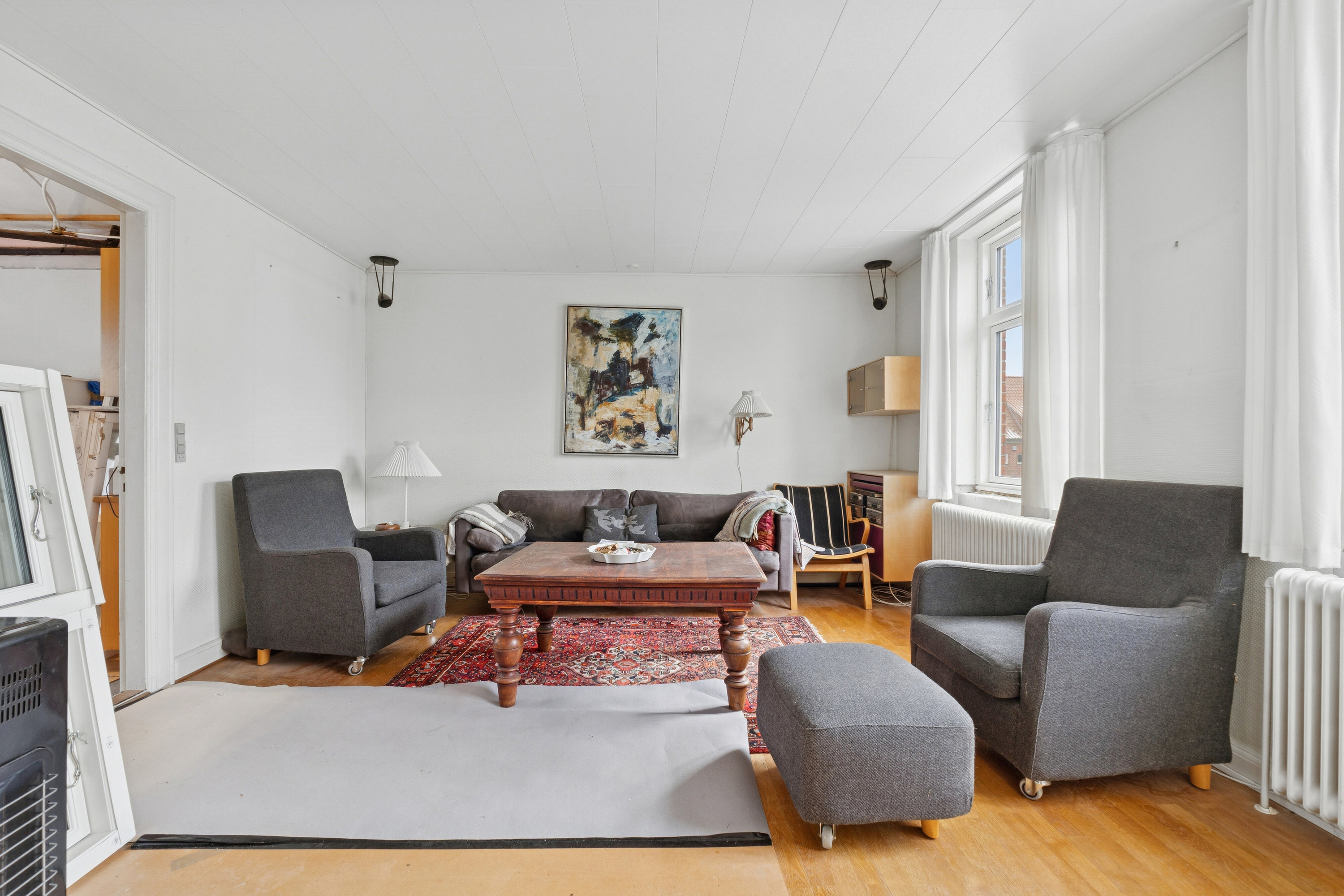 Fremhævet stue billede i fuldskærmstilstand. Billede af Nymarksvej 22, 5800 Nyborg