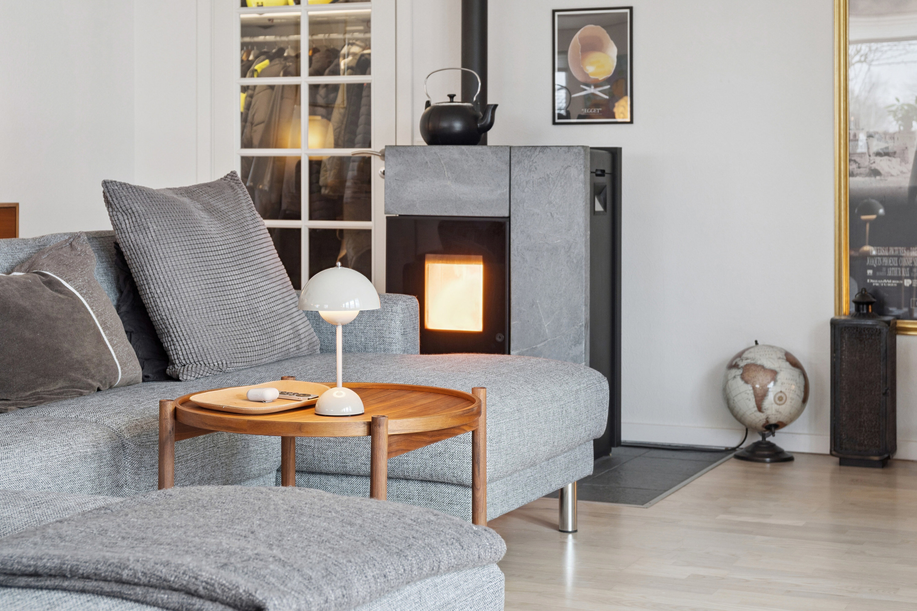 Fremhævet stue billede i fuldskærmstilstand. Billede af Fasanvej 15, Viemose, 4771 Kalvehave