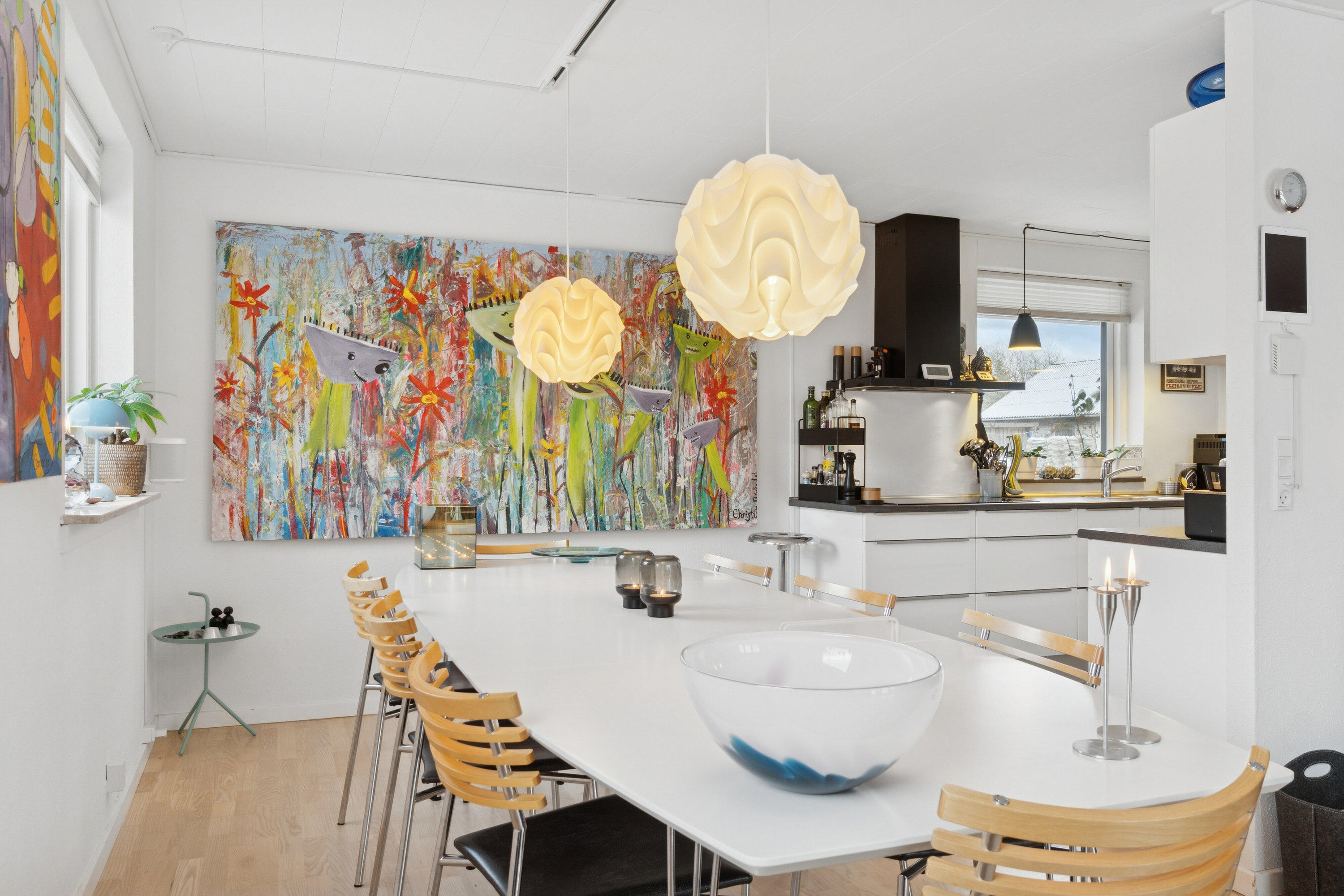 Fremhævet spisestue billede i fuldskærmstilstand. Billede af Fasanvej 15, Viemose, 4771 Kalvehave