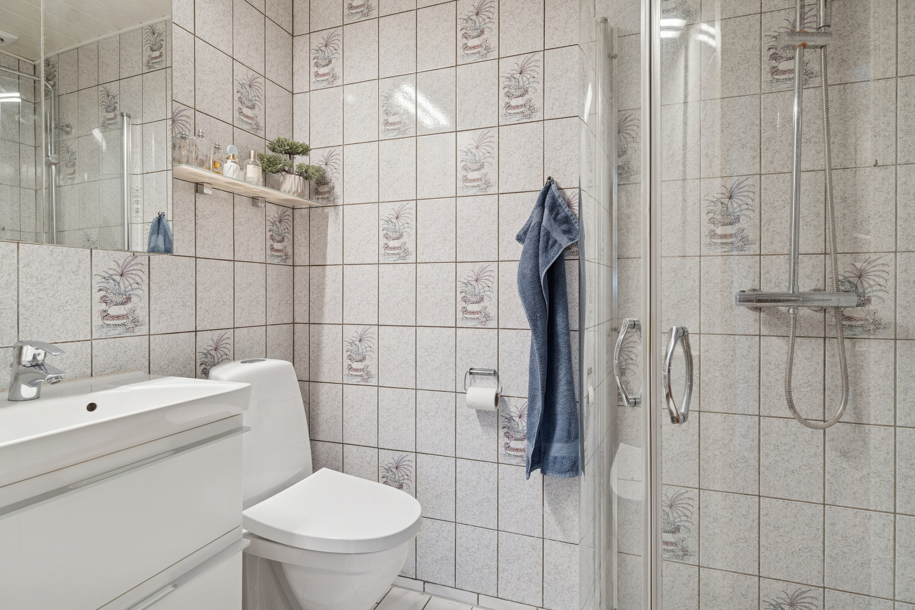 Fremhævet badeværelse billede i fuldskærmstilstand. Billede af Fasanvej 15, Viemose, 4771 Kalvehave