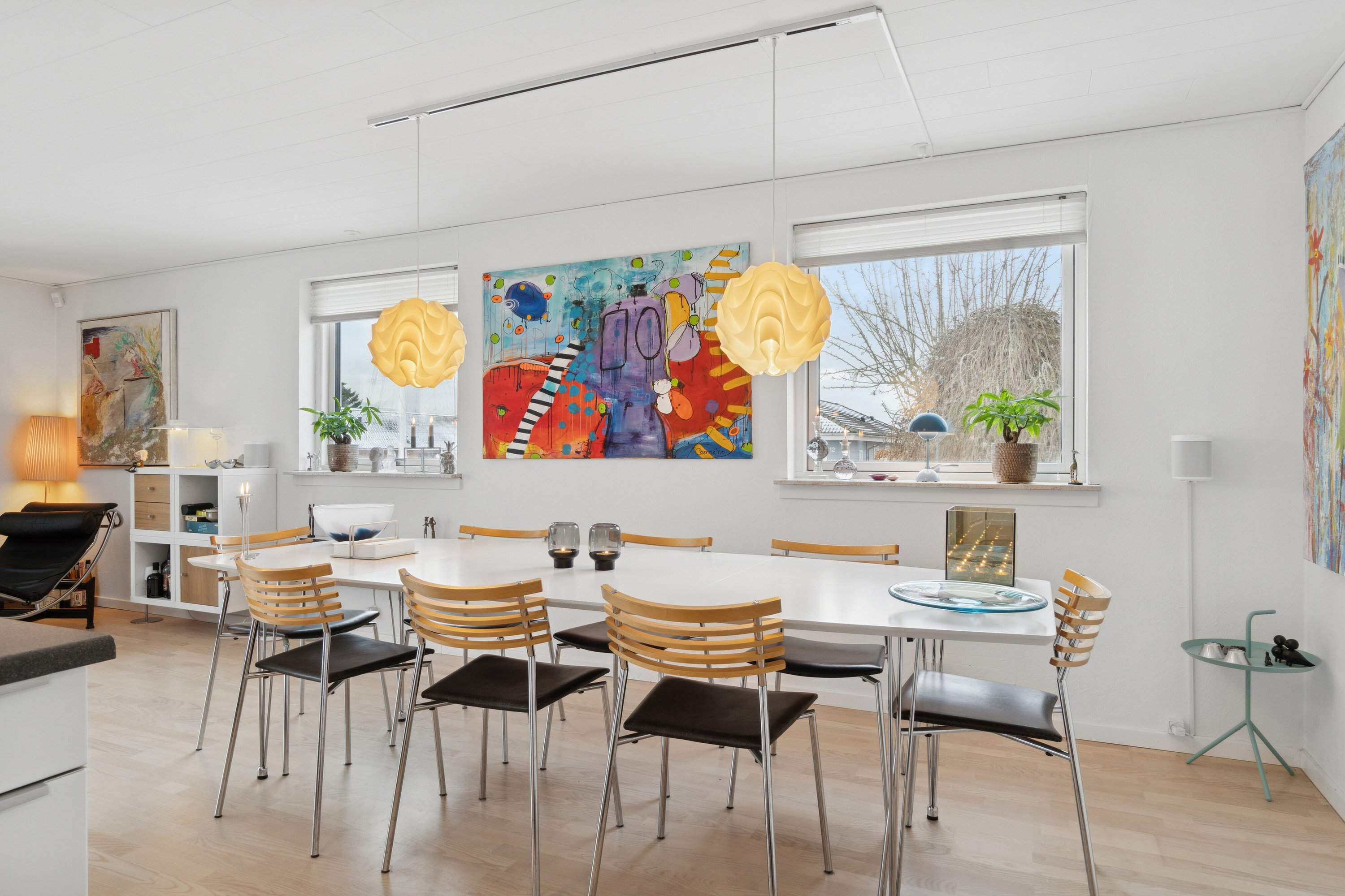 Fremhævet spisestue billede i fuldskærmstilstand. Billede af Fasanvej 15, Viemose, 4771 Kalvehave