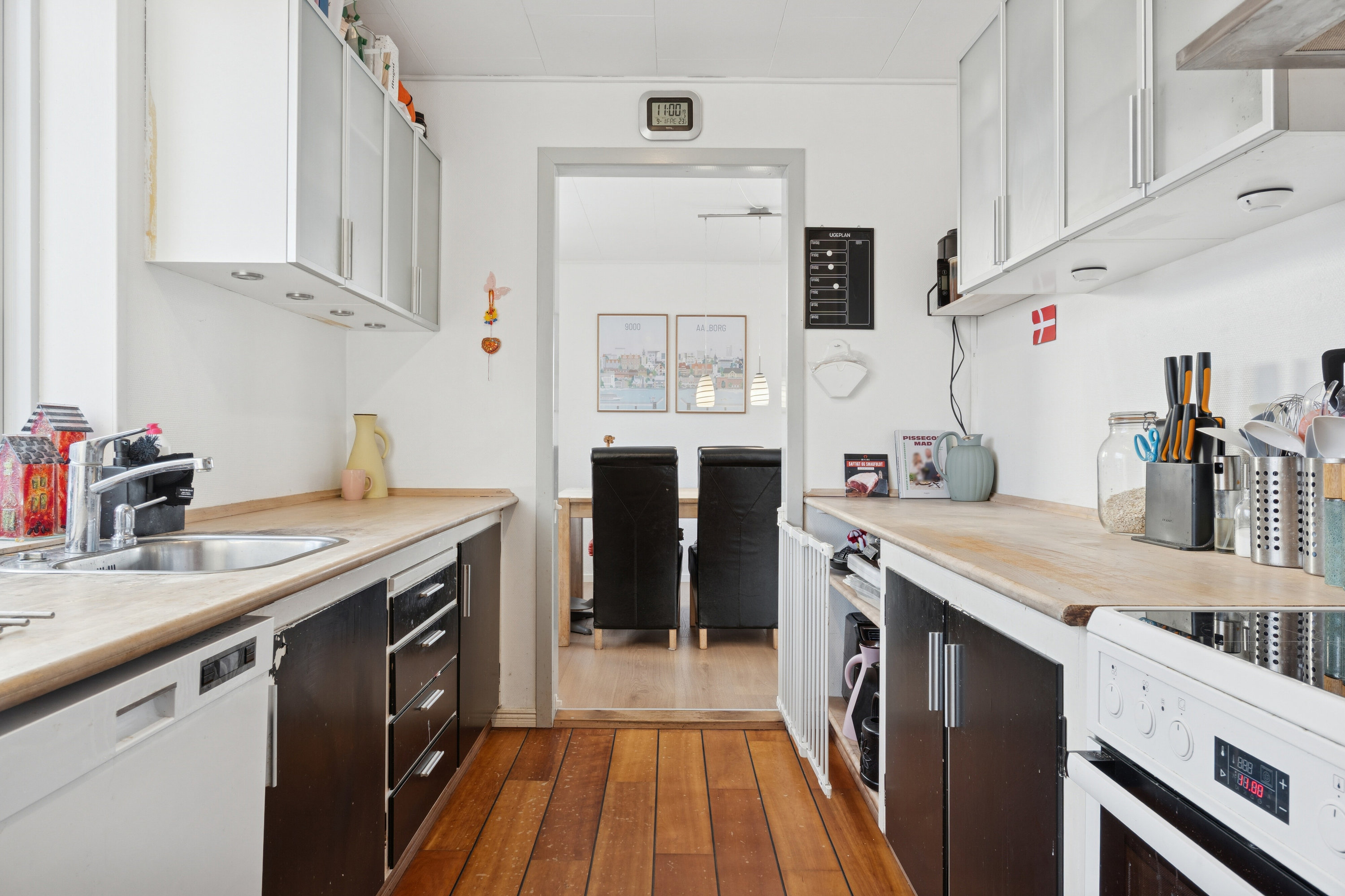 Fremhævet køkken billede i fuldskærmstilstand. Billede af Virkelyst 47, 9800 Hjørring