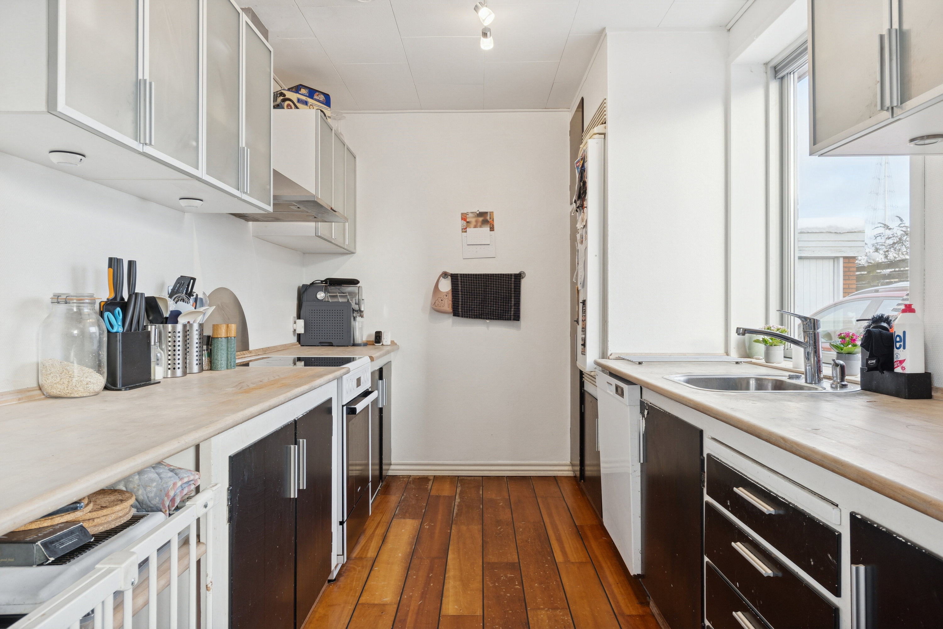 Fremhævet køkken billede i fuldskærmstilstand. Billede af Virkelyst 47, 9800 Hjørring