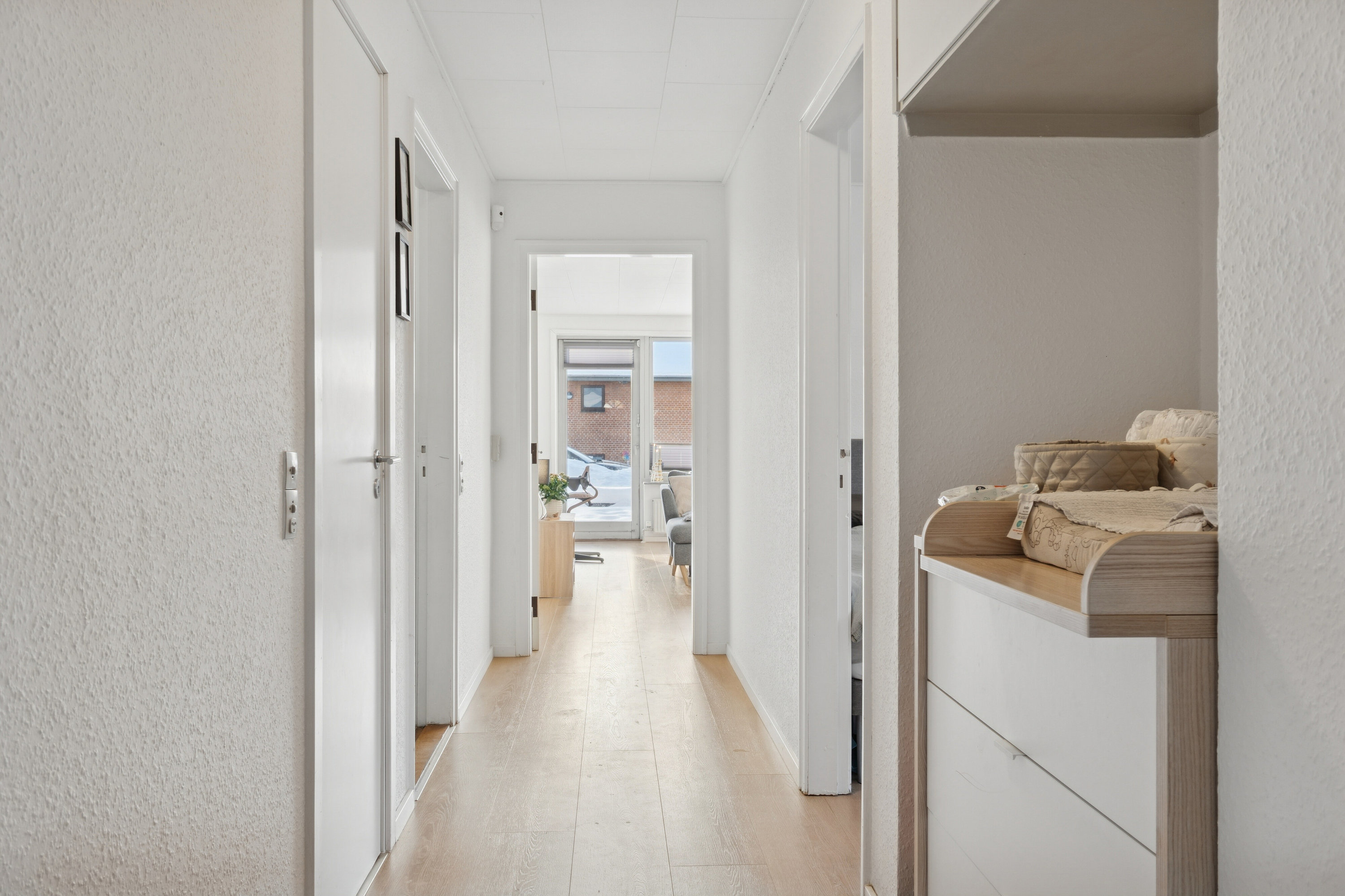 Fremhævet gang billede i fuldskærmstilstand. Billede af Virkelyst 47, 9800 Hjørring