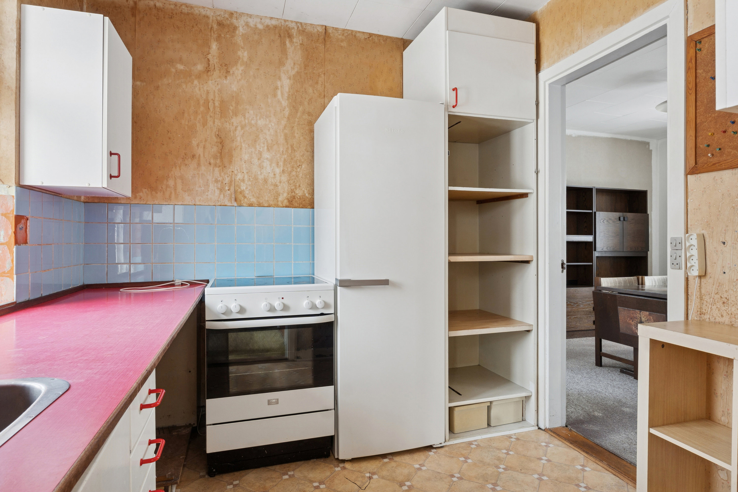 Fremhævet køkken billede i fuldskærmstilstand. Billede af Henriks Alle 8, 4400 Kalundborg