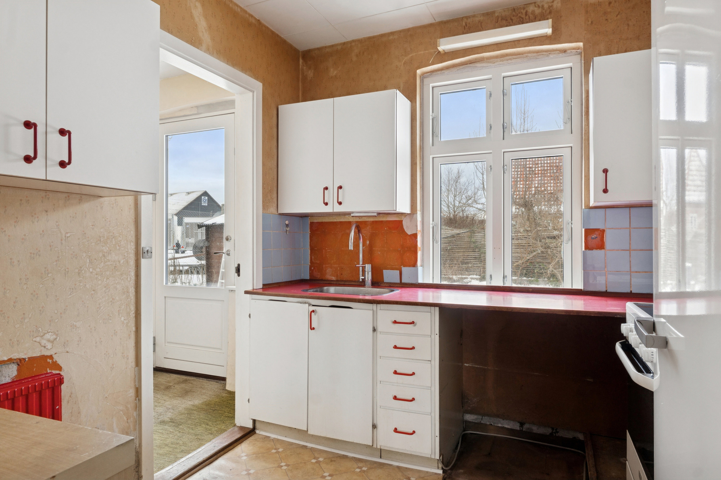 Fremhævet køkken billede i fuldskærmstilstand. Billede af Henriks Alle 8, 4400 Kalundborg