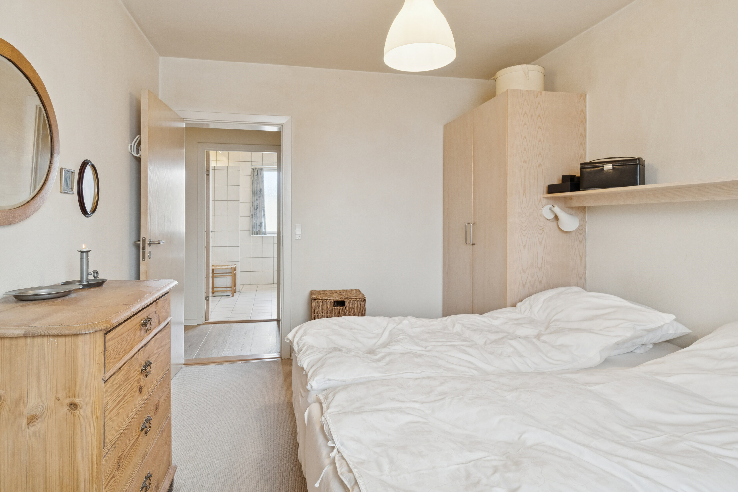 Fremhævet soveværelse billede i fuldskærmstilstand. Billede af Strøget 28, 1. tv., 7430 Ikast