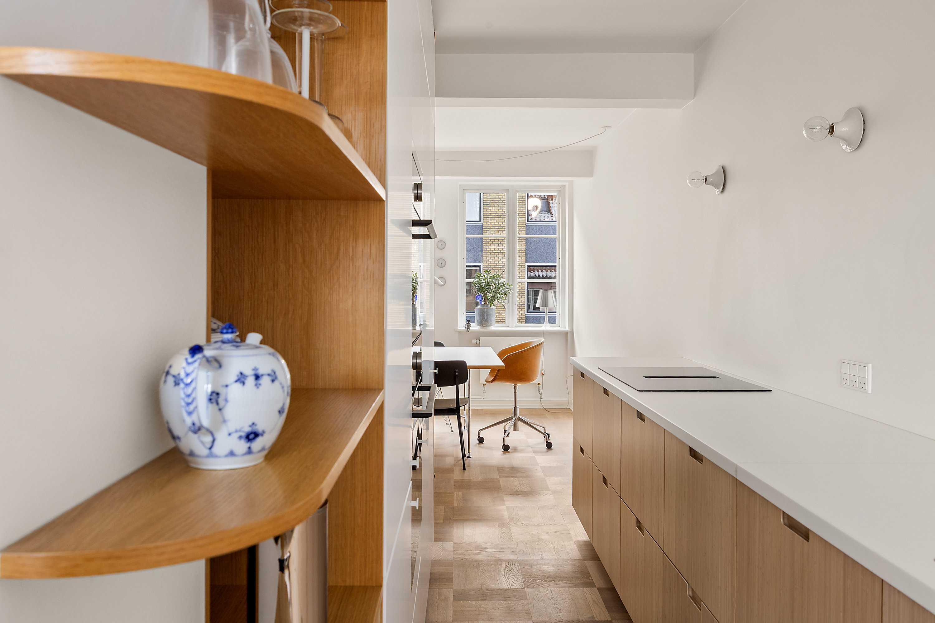 Fremhævet køkken billede i fuldskærmstilstand. Billede af Åbenrå 10, 3. 12., 1124 København K