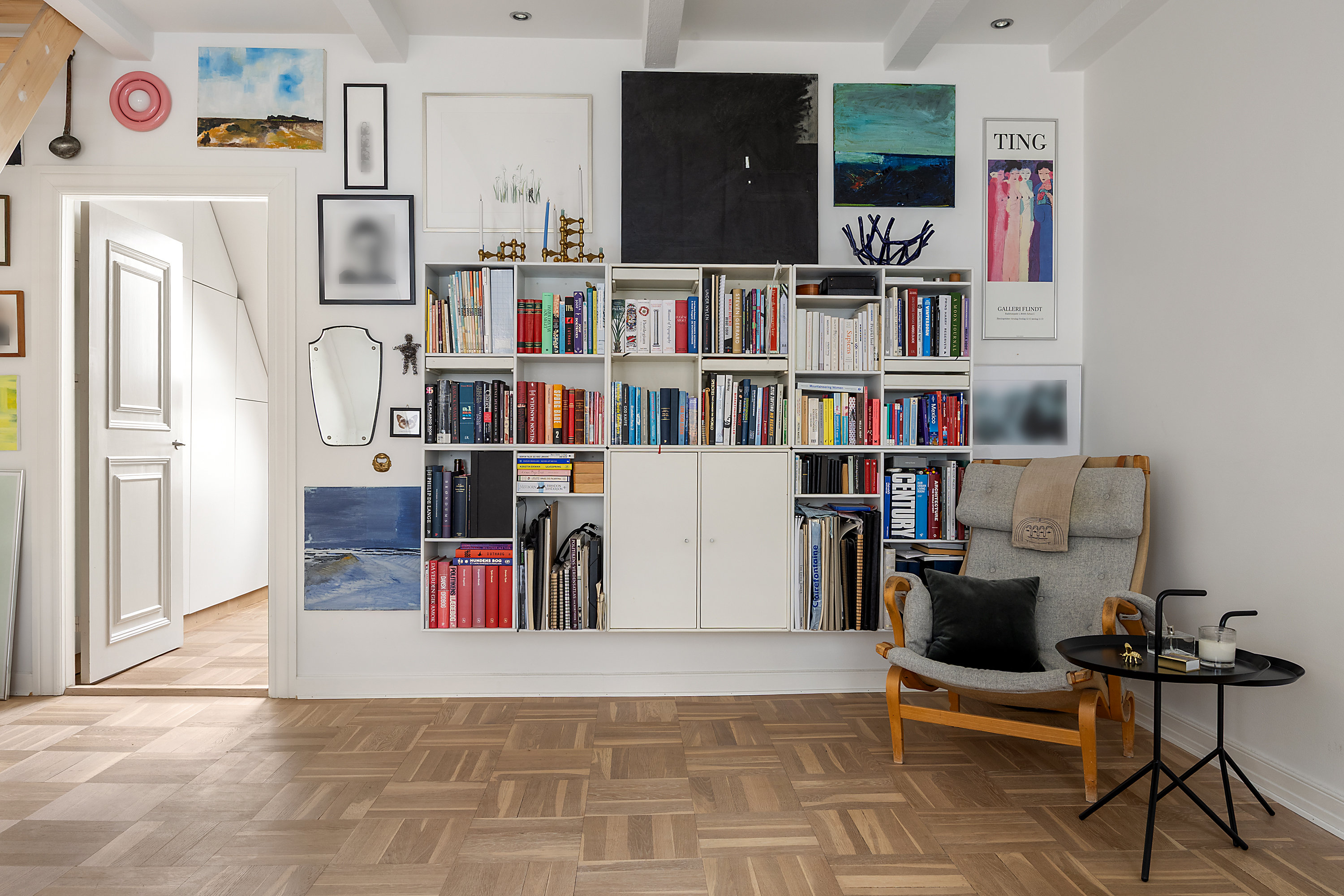 Fremhævet stue billede i fuldskærmstilstand. Billede af Åbenrå 10, 3. 12., 1124 København K