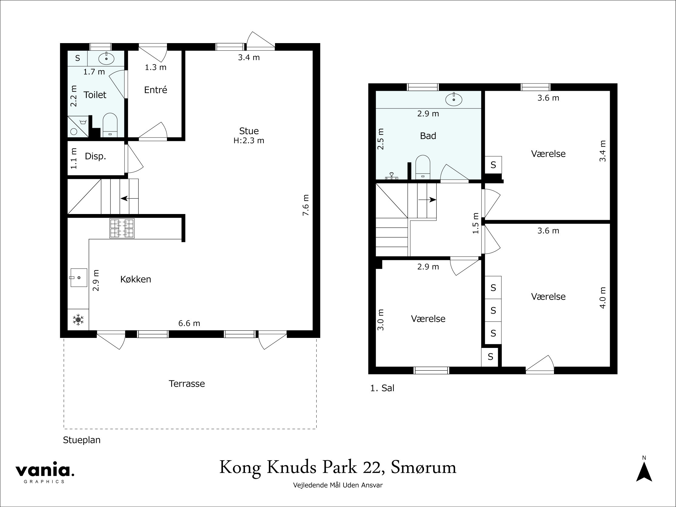 Plantegninger billede af Kong Knuds Park 22, 2765 Smørum