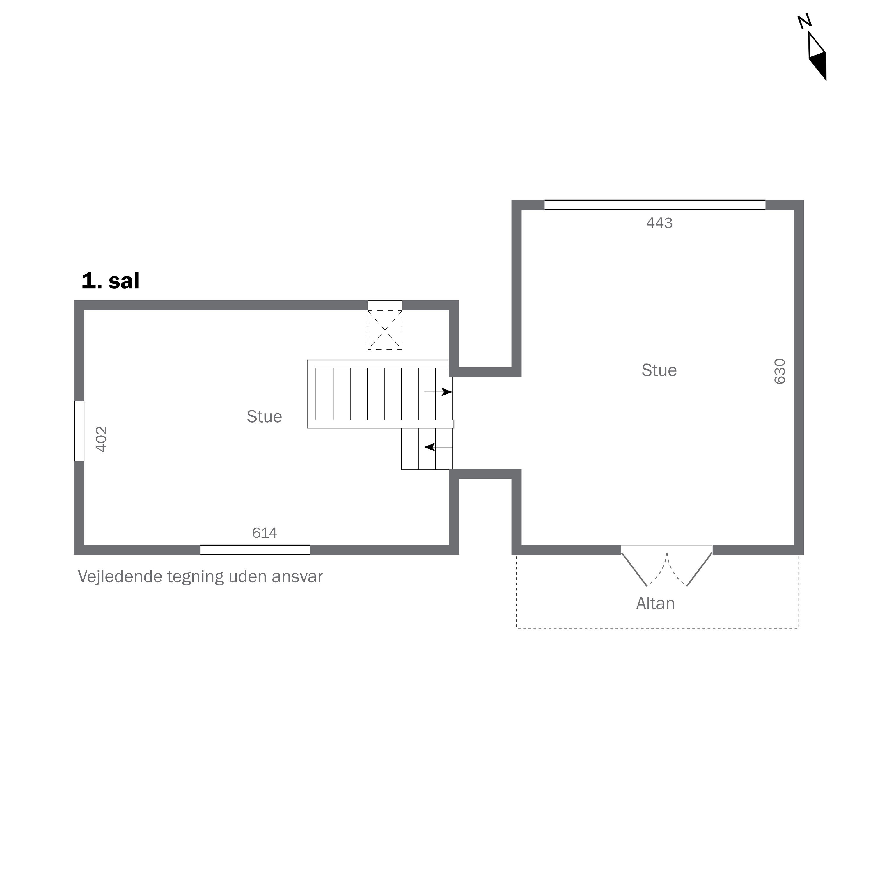 Plantegninger billede af Degnegyden 1, Kristiansminde, 5450 Otterup