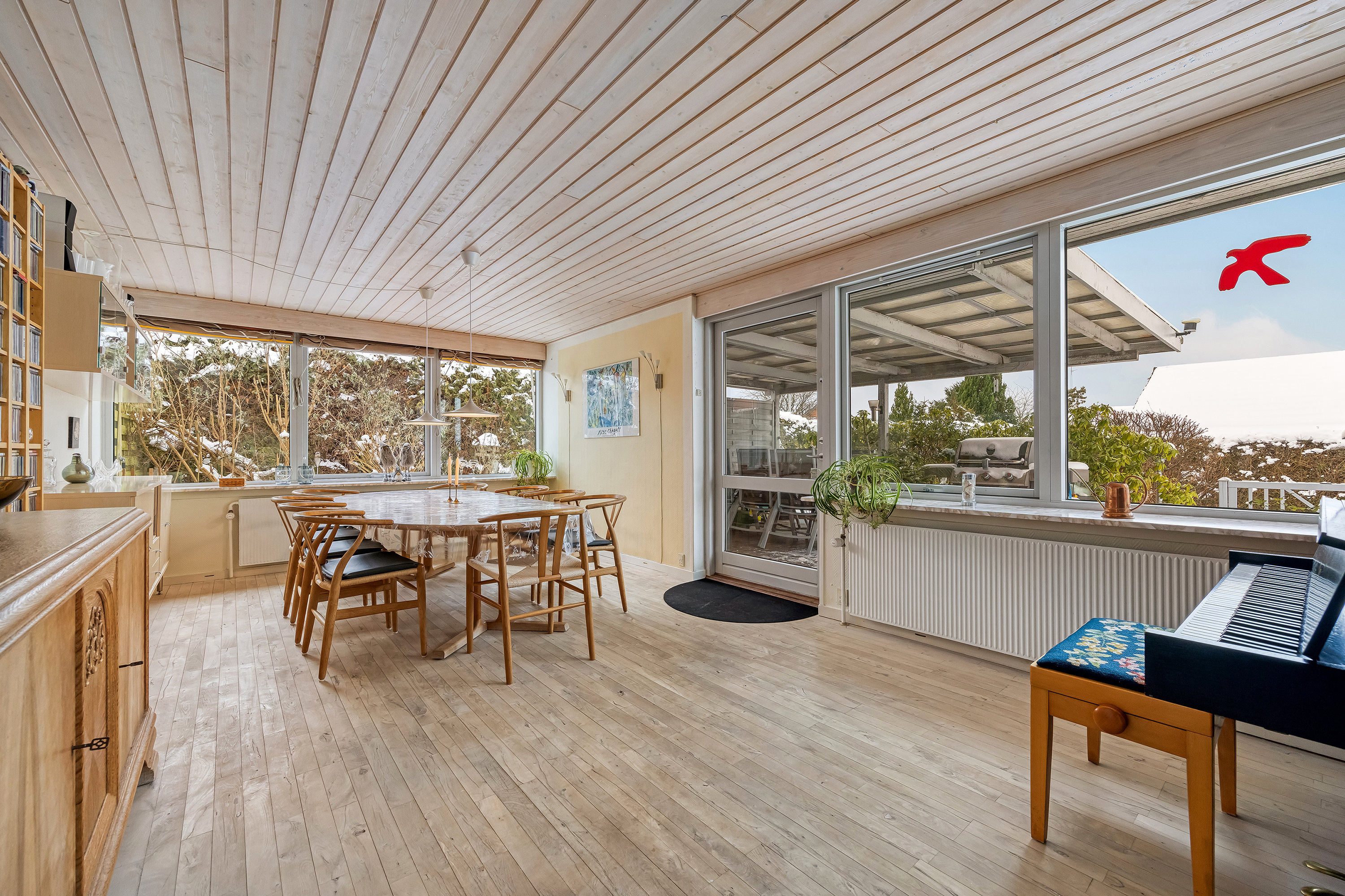 Fremhævet stue billede i fuldskærmstilstand. Billede af Vibevej 5, 3660 Stenløse