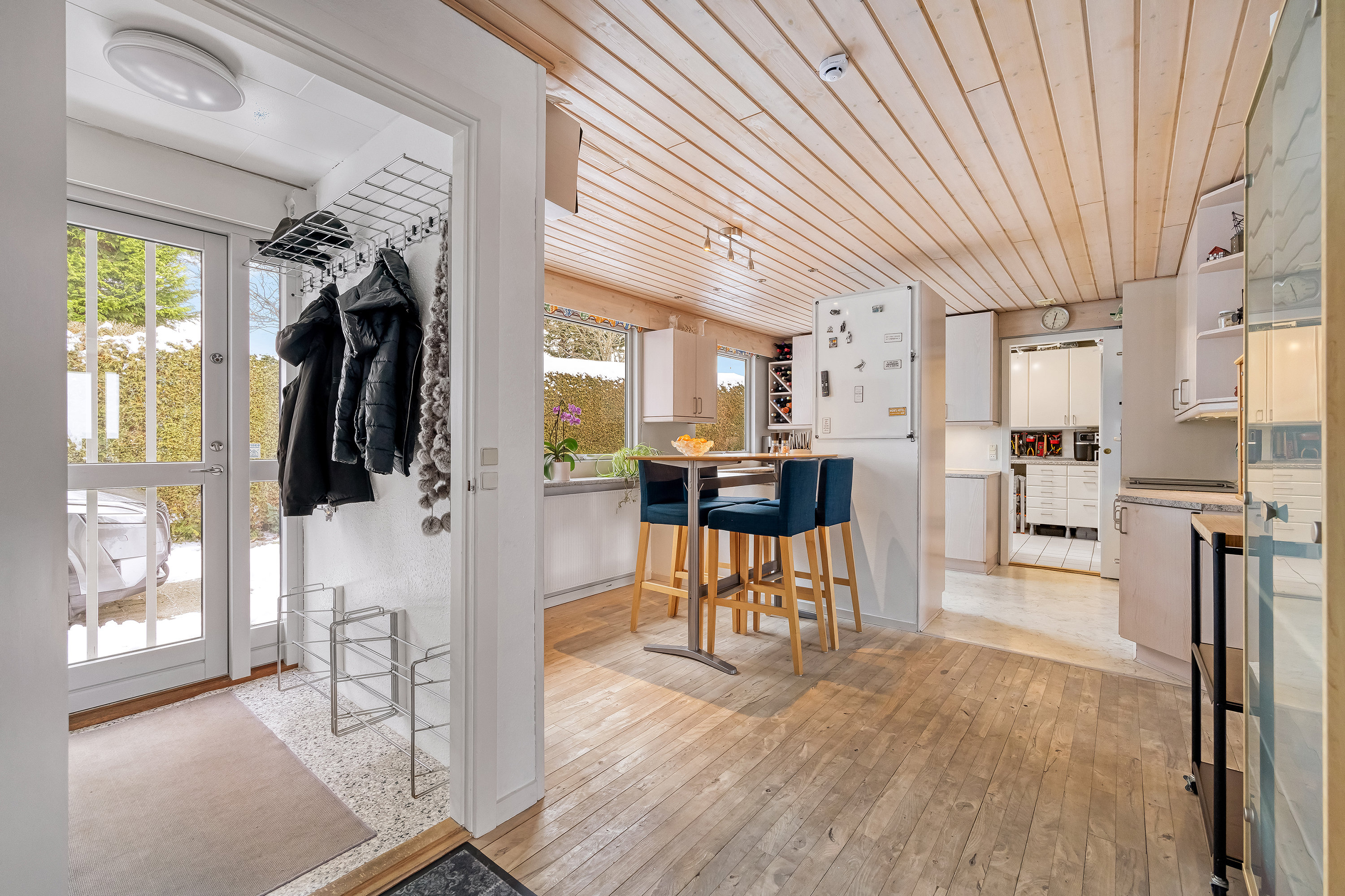 Fremhævet køkken alrum billede i fuldskærmstilstand. Billede af Vibevej 5, 3660 Stenløse