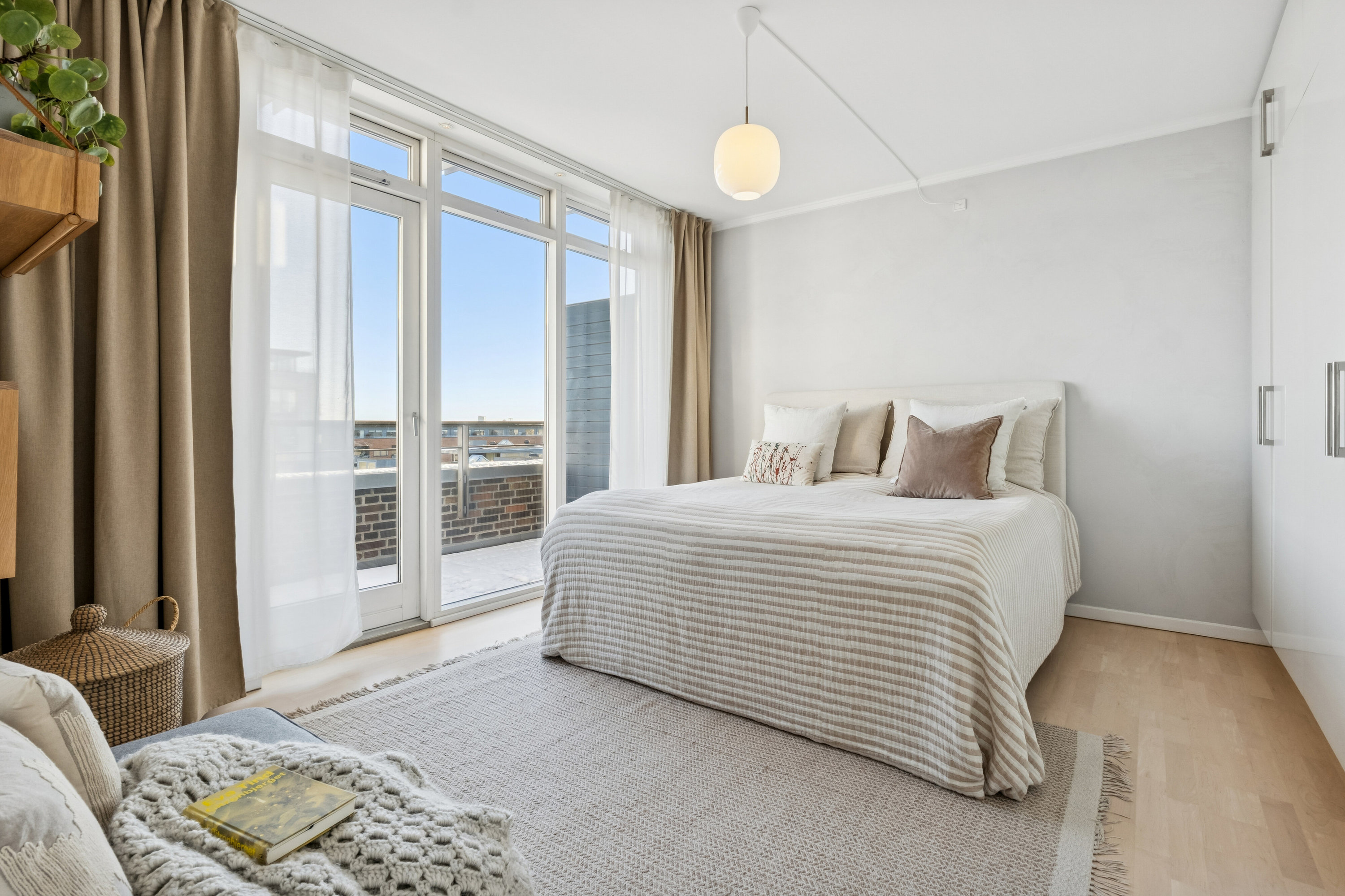 Fremhævet soveværelse billede i fuldskærmstilstand. Billede af Erik Eriksens Gade 9, 6. tv., 2300 København S