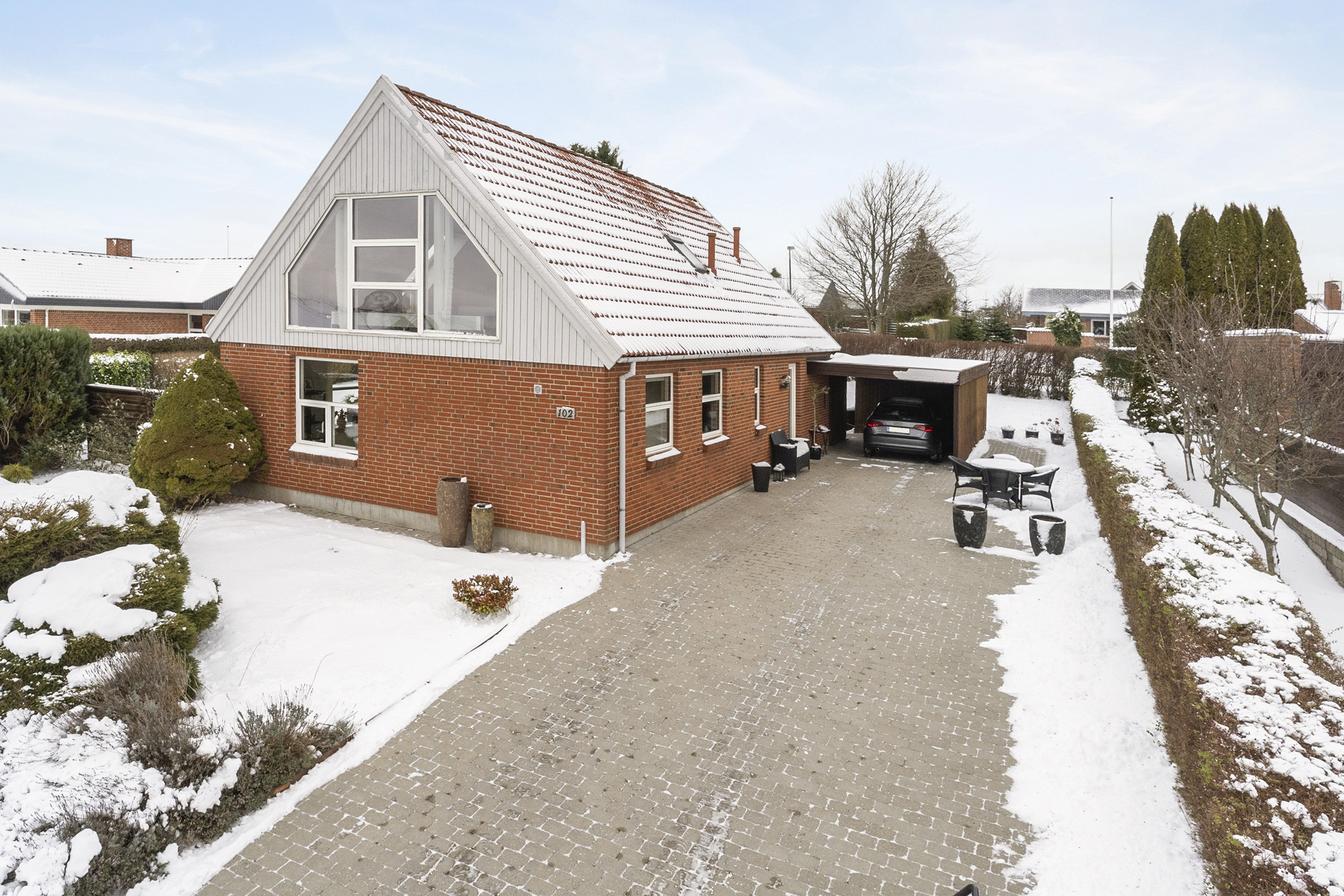 Miniaturebillede 2: ejendommen. Billede af Hovmarksvej 102, 8700 Horsens