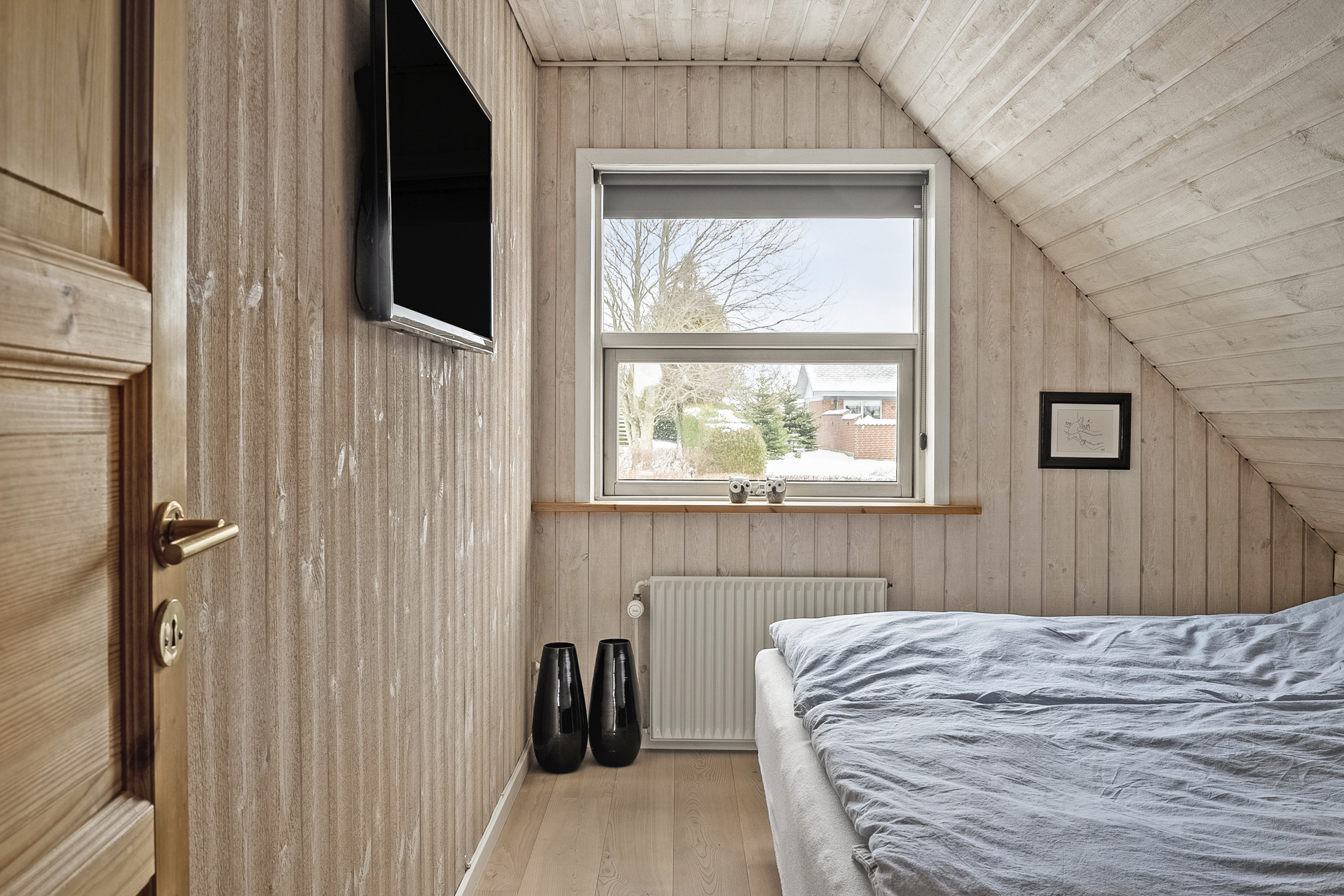 Fremhævet soveværelse billede i fuldskærmstilstand. Billede af Hovmarksvej 102, 8700 Horsens