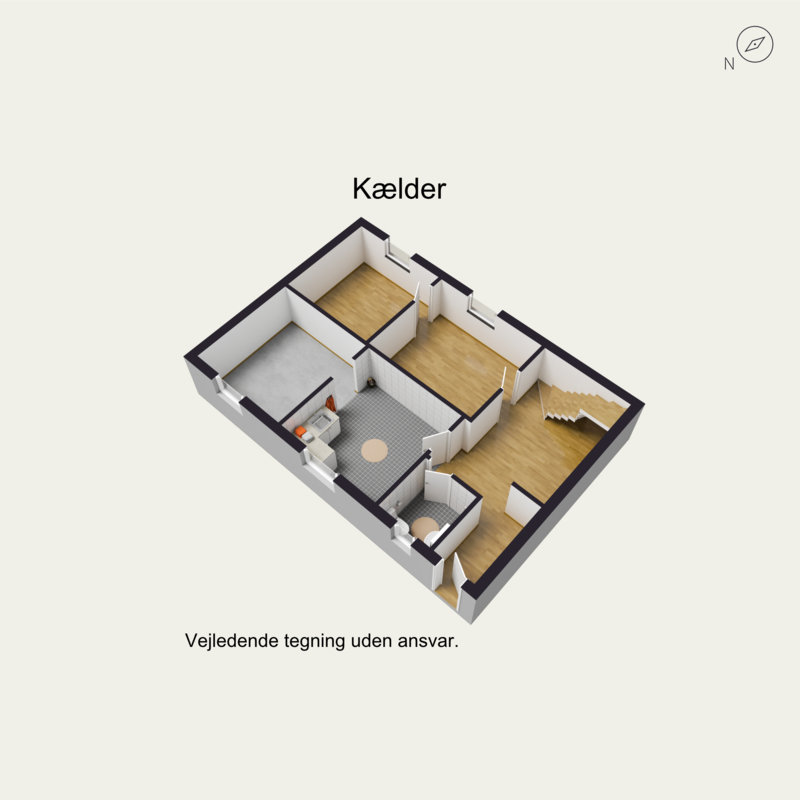 Plantegninger billede af Ribevej 31, Sdr Hygum, 6630 Rødding