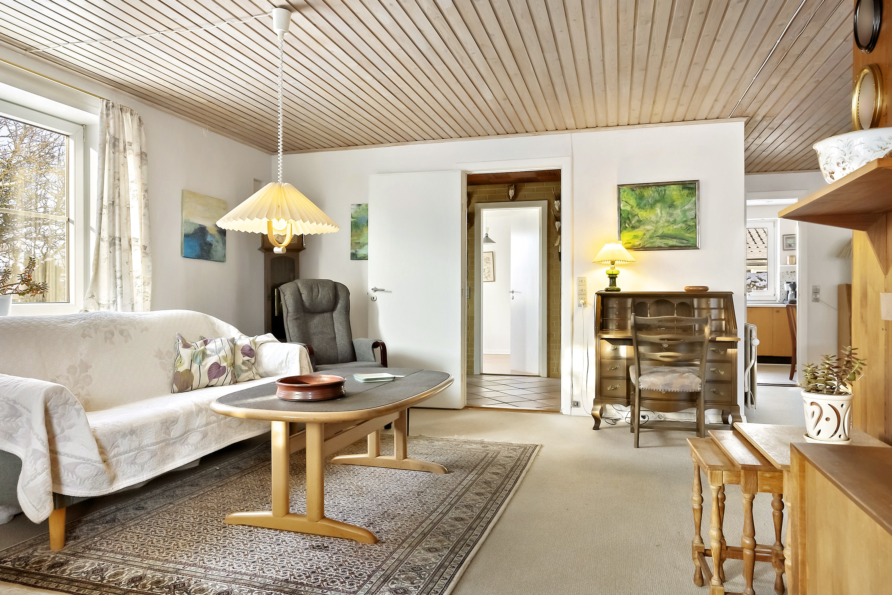 Fremhævet stue billede i fuldskærmstilstand. Billede af Bøgealle 7, Skodborg, 6630 Rødding