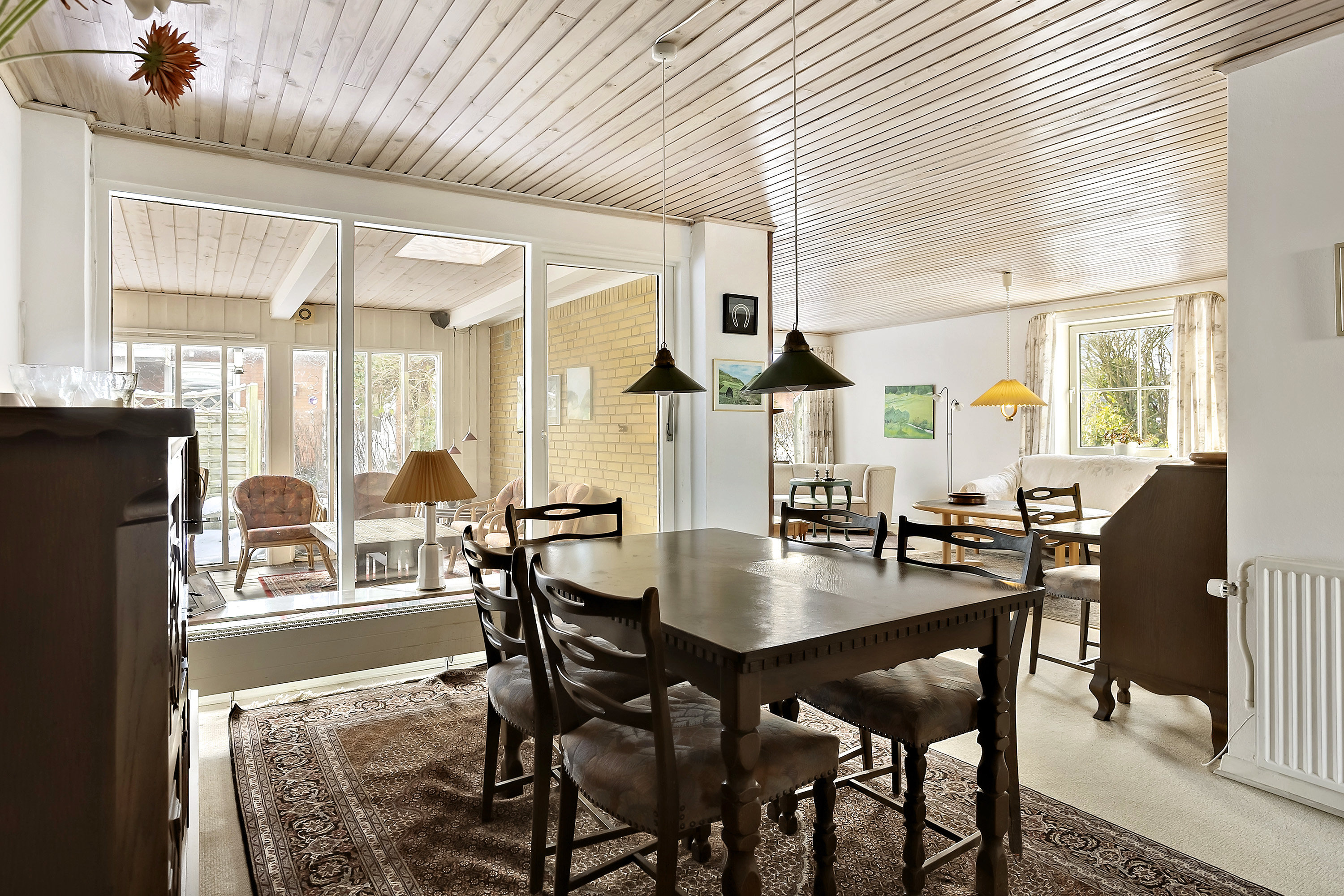 Fremhævet spisestue billede i fuldskærmstilstand. Billede af Bøgealle 7, Skodborg, 6630 Rødding