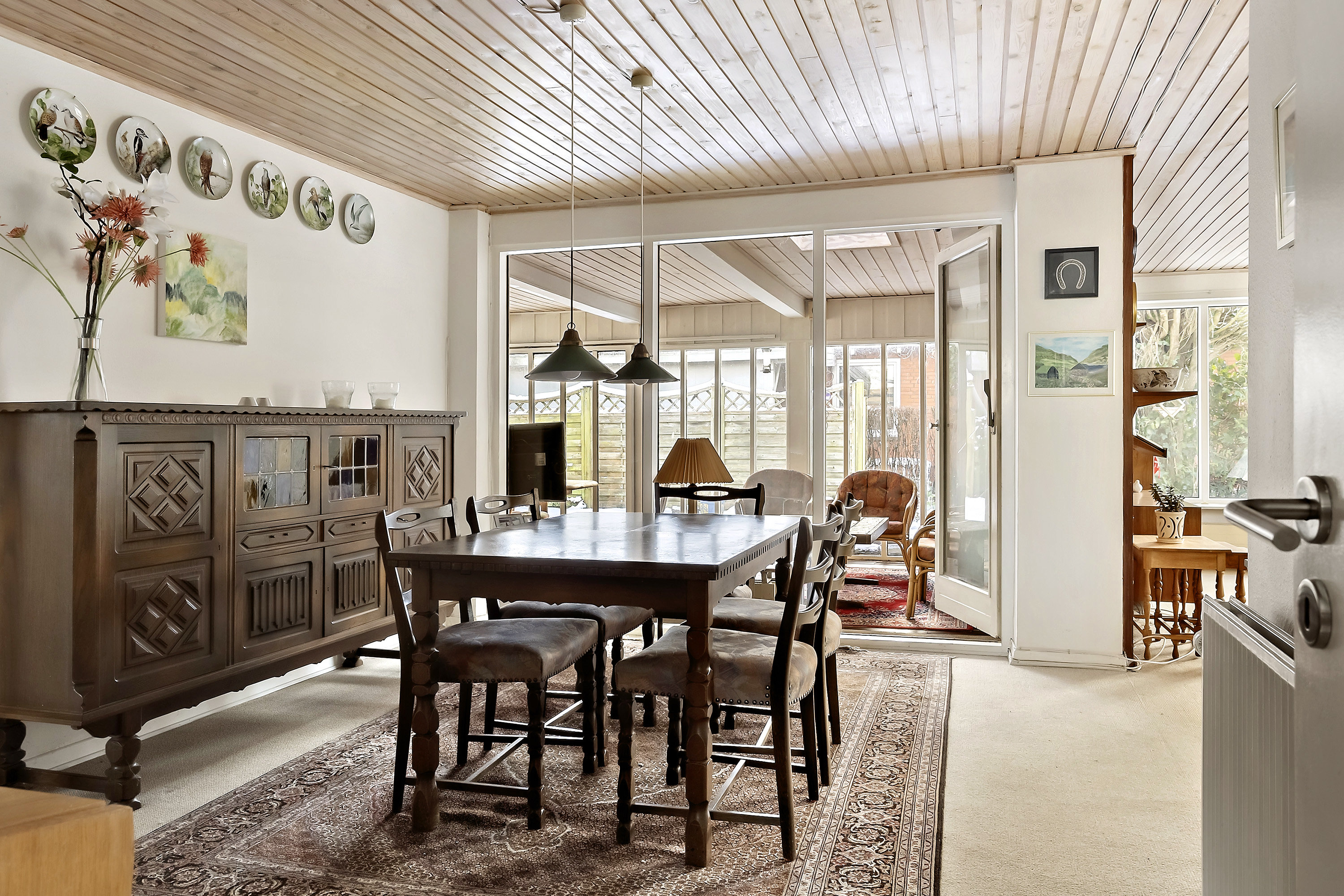 Fremhævet spisestue billede i fuldskærmstilstand. Billede af Bøgealle 7, Skodborg, 6630 Rødding