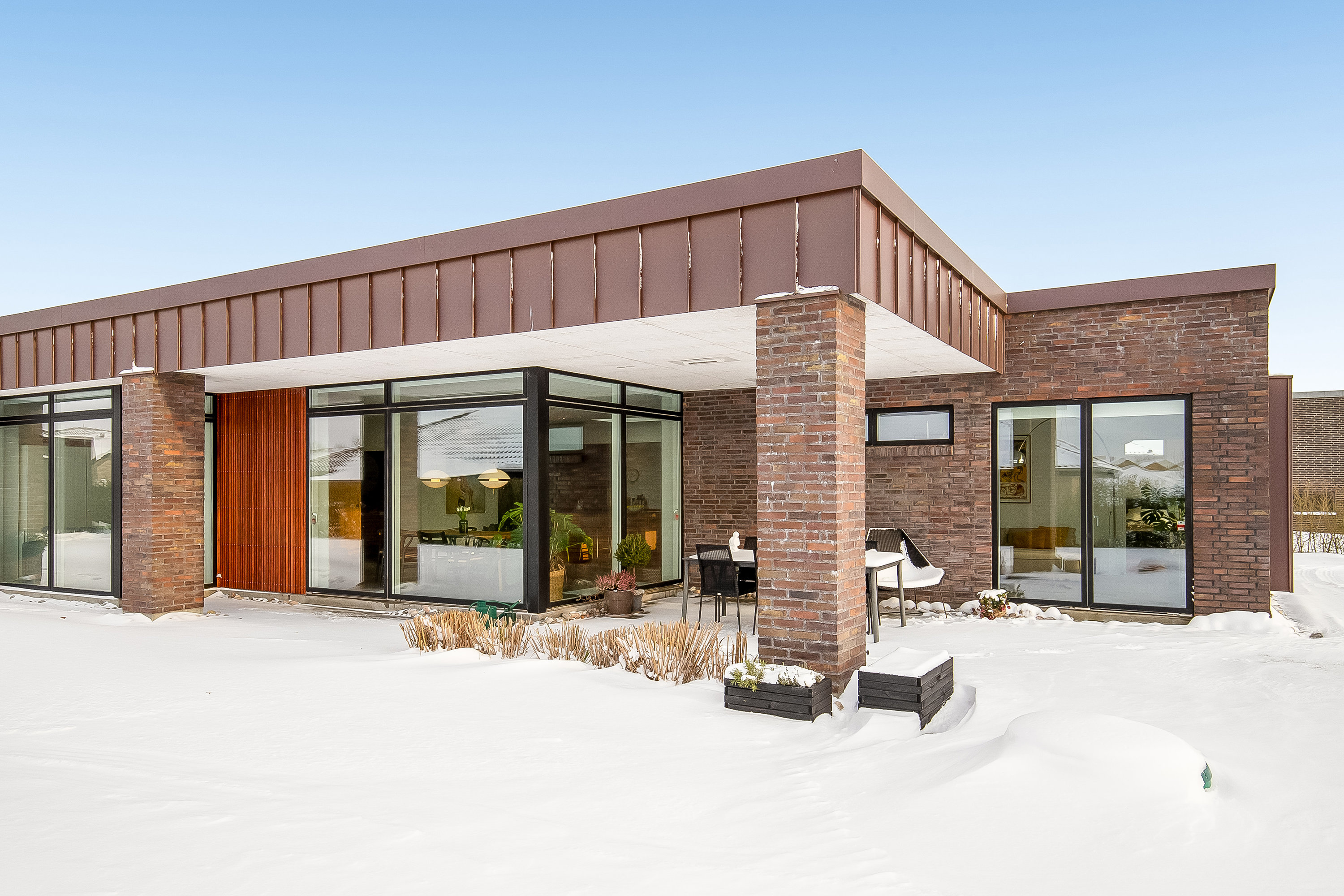 Fremhævet overdækket terrasse billede i fuldskærmstilstand. Billede af Pilehaven 22, Bredballe, 7120 Vejle Øst