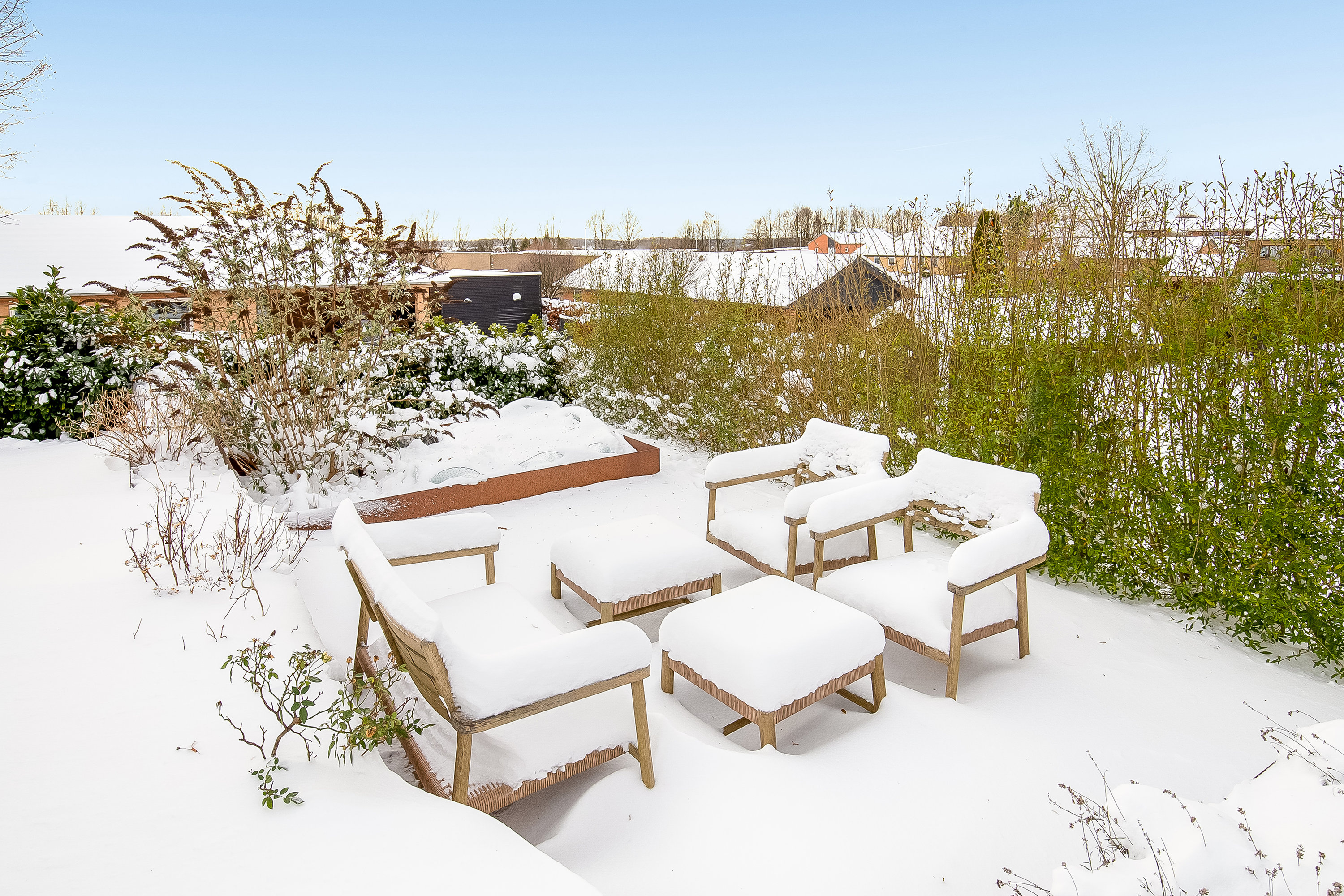 Fremhævet have billede i fuldskærmstilstand. Billede af Pilehaven 22, Bredballe, 7120 Vejle Øst