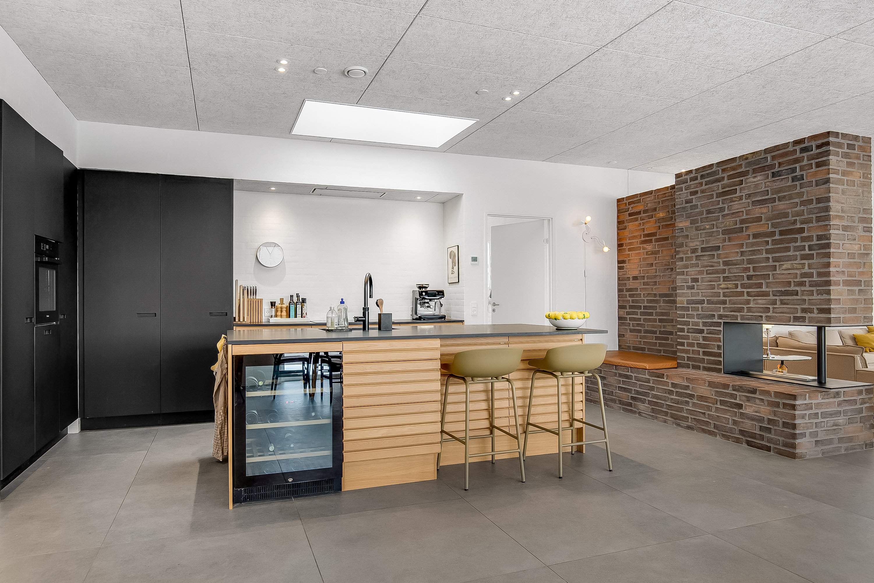 Fremhævet køkken billede i fuldskærmstilstand. Billede af Pilehaven 22, Bredballe, 7120 Vejle Øst