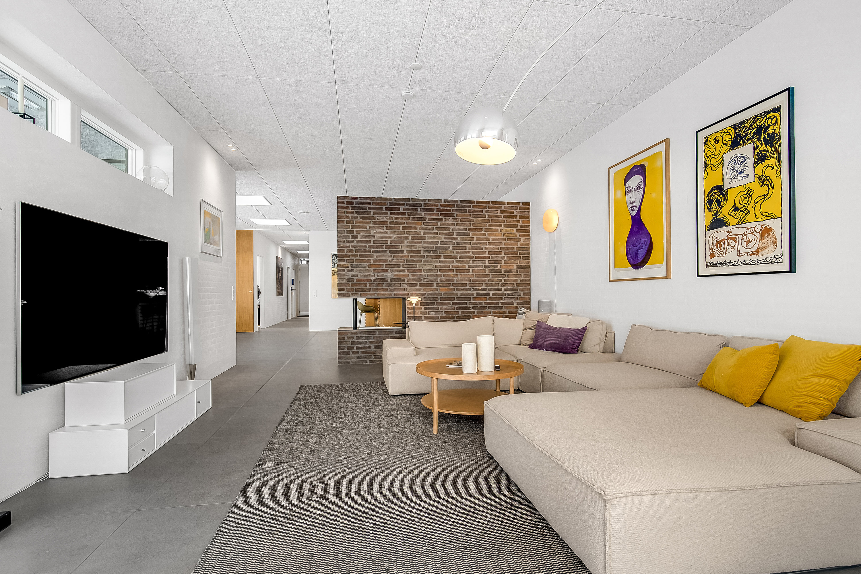 Fremhævet stue billede i fuldskærmstilstand. Billede af Pilehaven 22, Bredballe, 7120 Vejle Øst