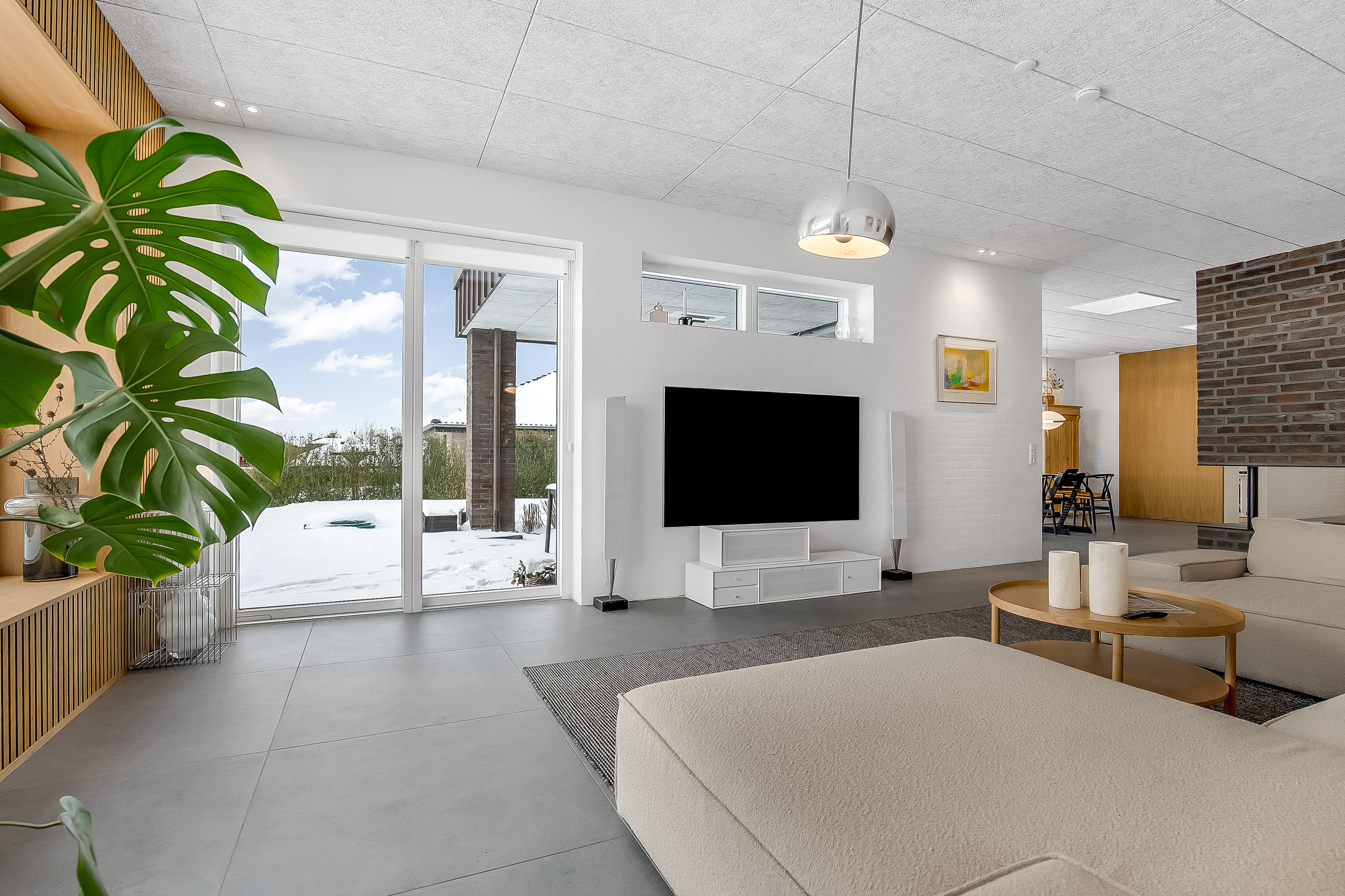 Fremhævet stue billede i fuldskærmstilstand. Billede af Pilehaven 22, Bredballe, 7120 Vejle Øst