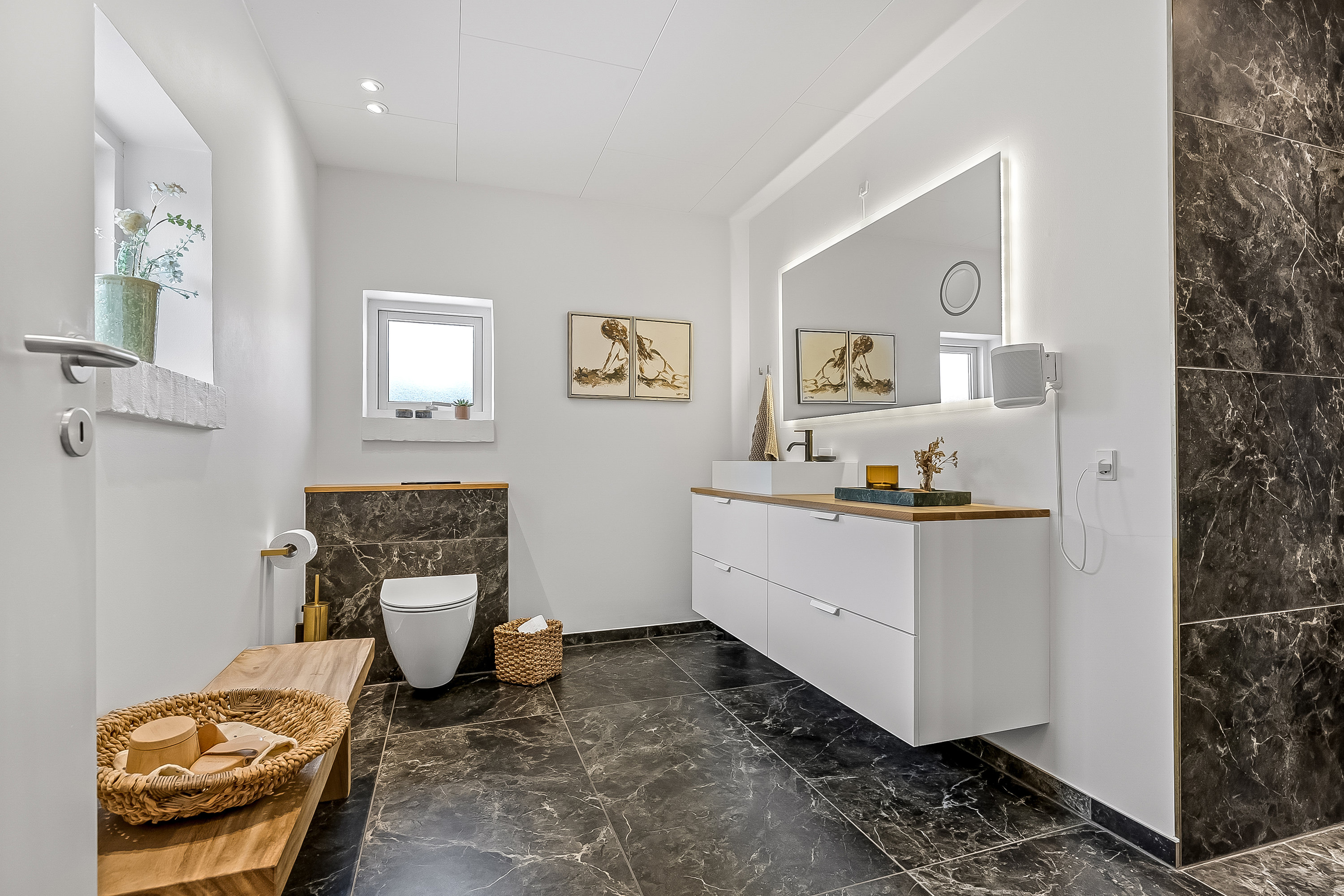 Fremhævet badeværelse billede i fuldskærmstilstand. Billede af Pallasvej 20, Uhrhøj, 7100 Vejle