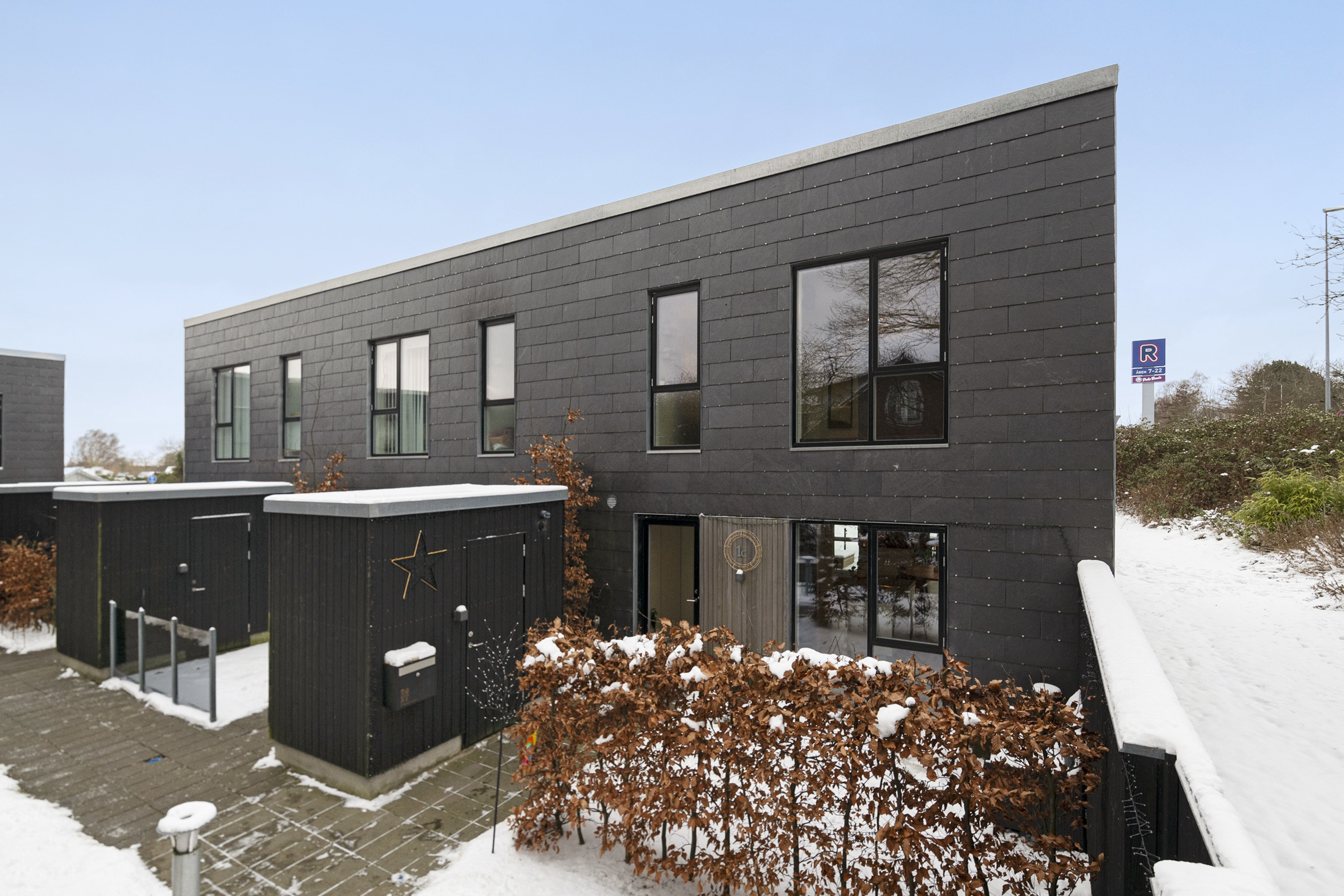 Rækkehus: Ejendommen på Elmetoften 1C, 8361 Hasselager