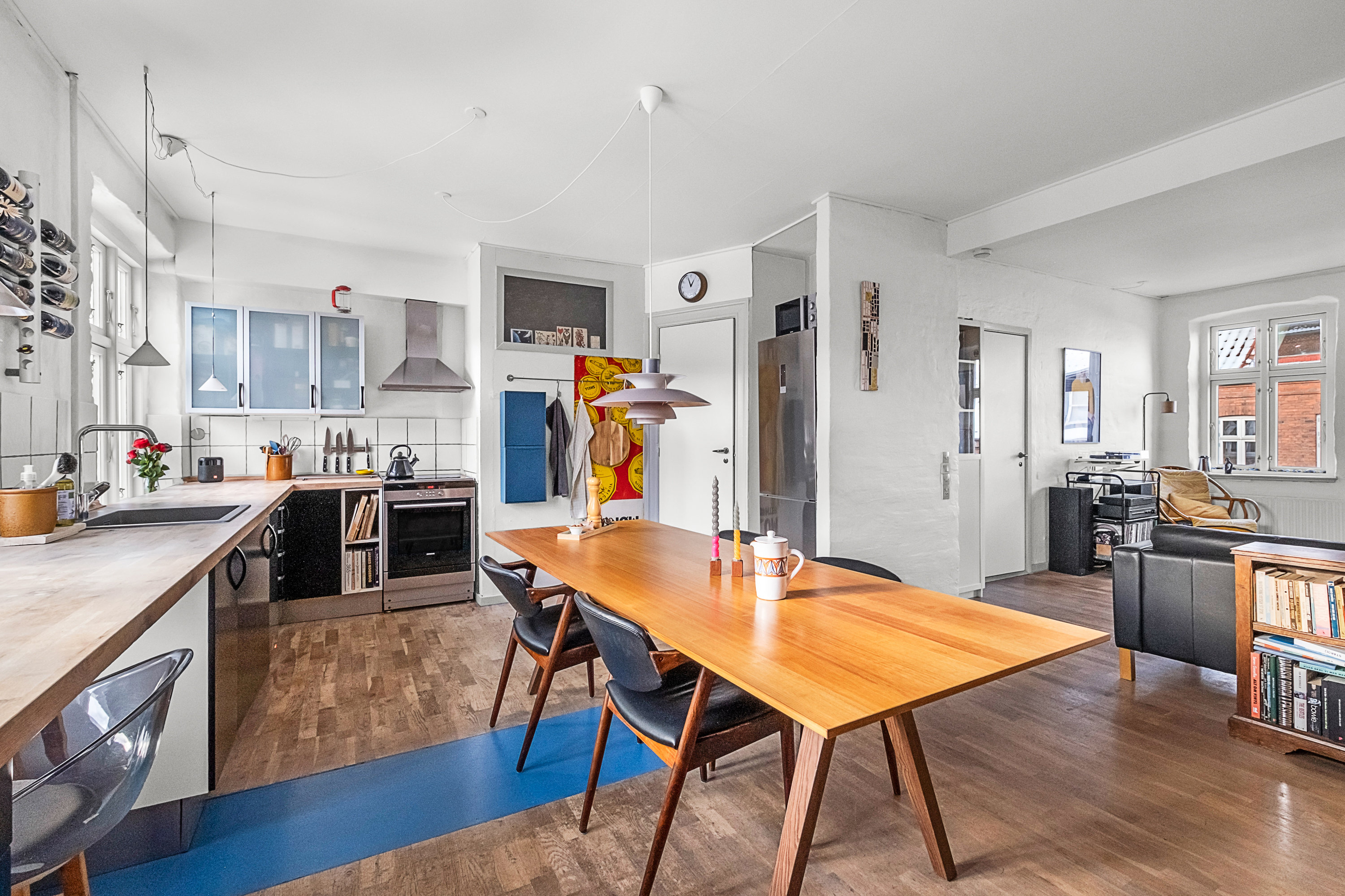 Fremhævet køkken alrum billede i fuldskærmstilstand. Billede af Skt. Pauls Gade 37, 8000 Aarhus C