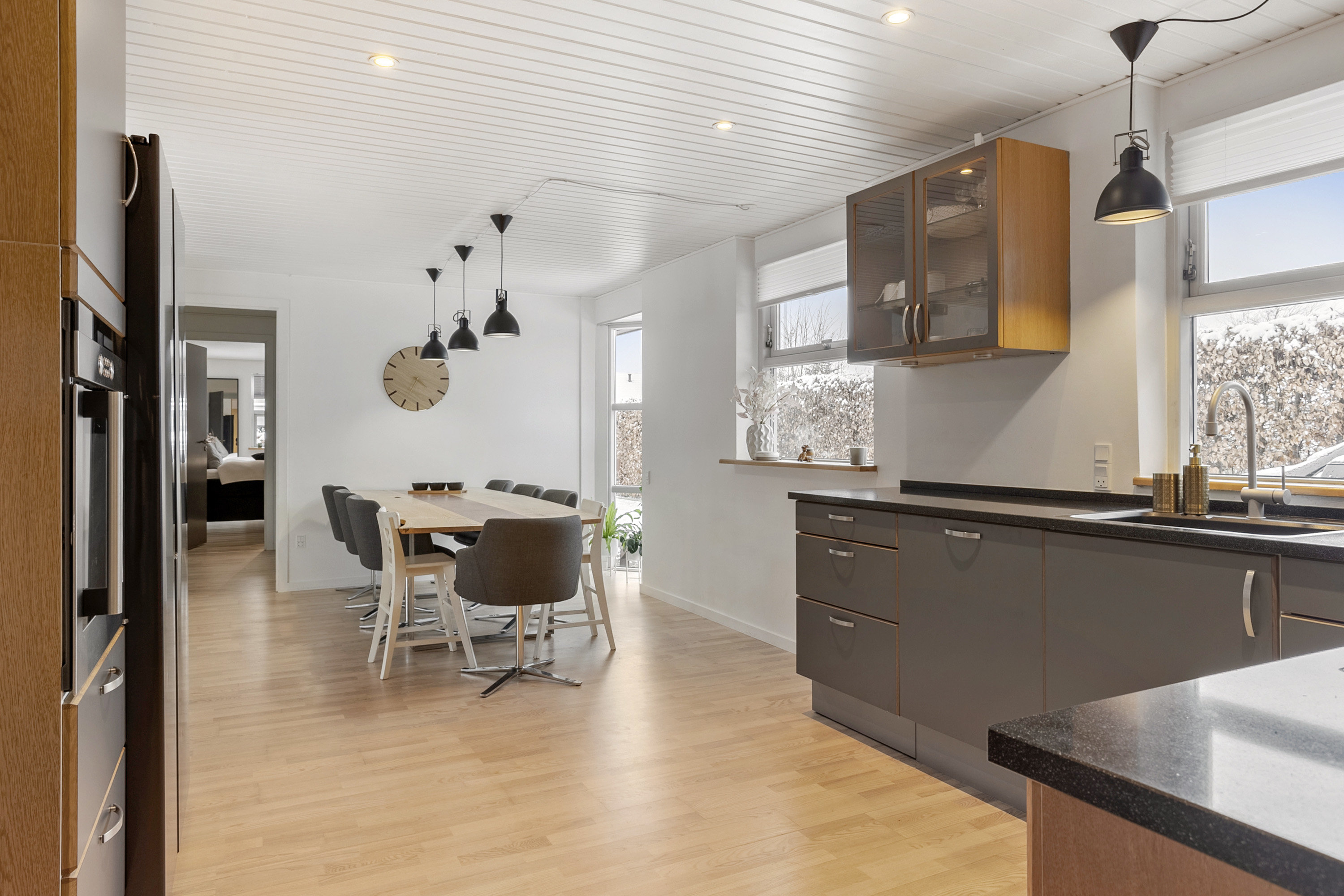 Fremhævet køkken billede i fuldskærmstilstand. Billede af Kokhaven 28, Genner, 6230 Rødekro